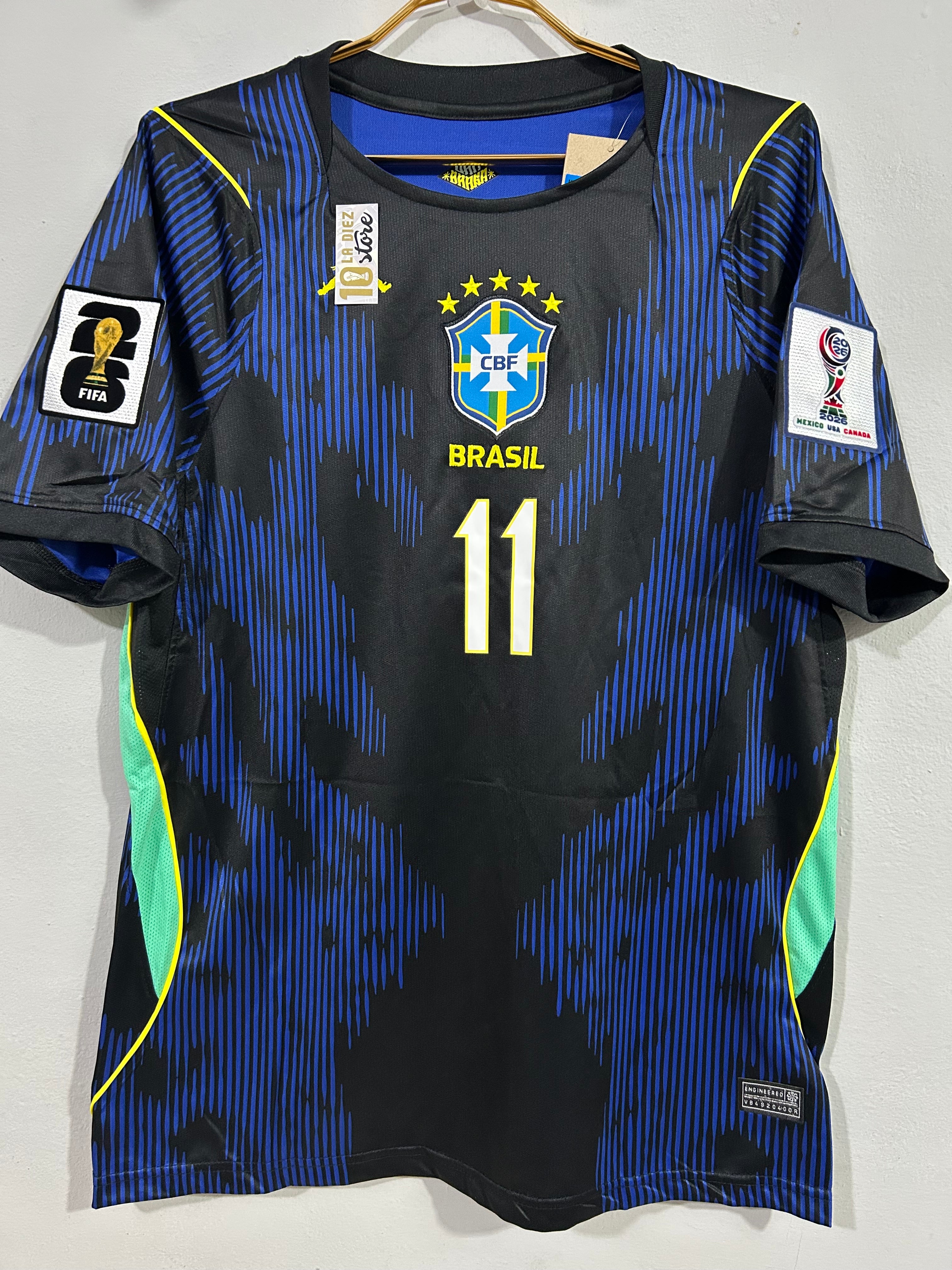 CAMISETA DE LA SELECCIÓN DE BRASIL 2026 VISITANTE