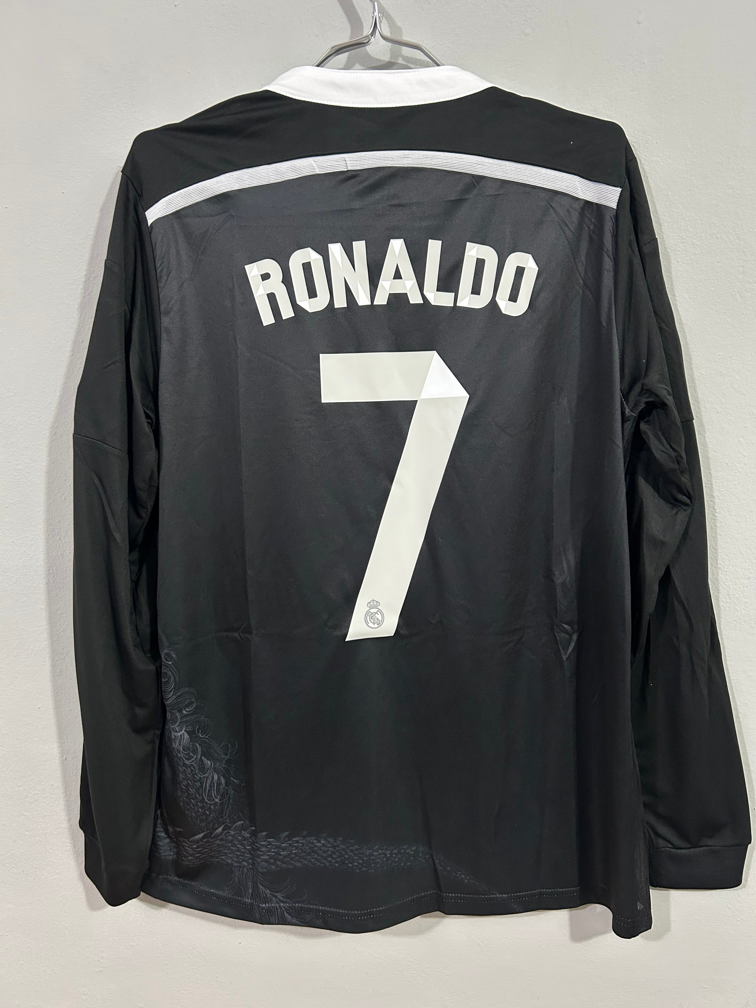 CAMISETA DEL REAL MADRID 2014/2015 TERCERA EQUIPACION EDICION ESPECIAL Yohji Yamamoto MANGA LARGA