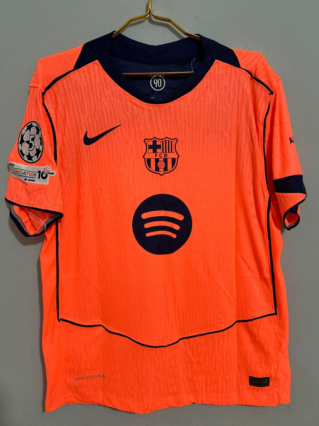 CAMISETA DEL FC BARCELONA 2025/2026 TERCERA EQUIPACION VERSION JUGADOR