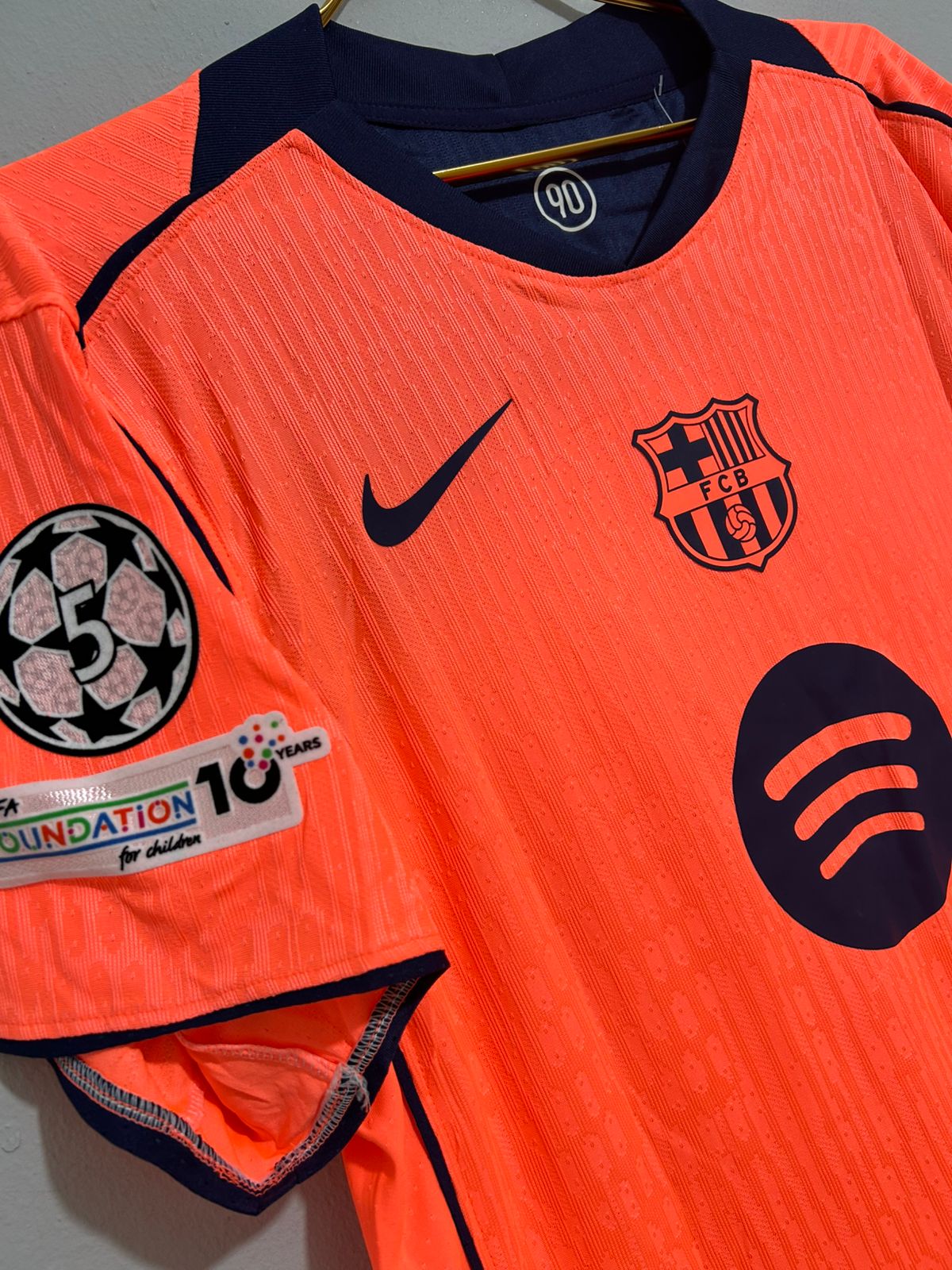 CAMISETA DEL FC BARCELONA 2025/2026 TERCERA EQUIPACION VERSION JUGADOR