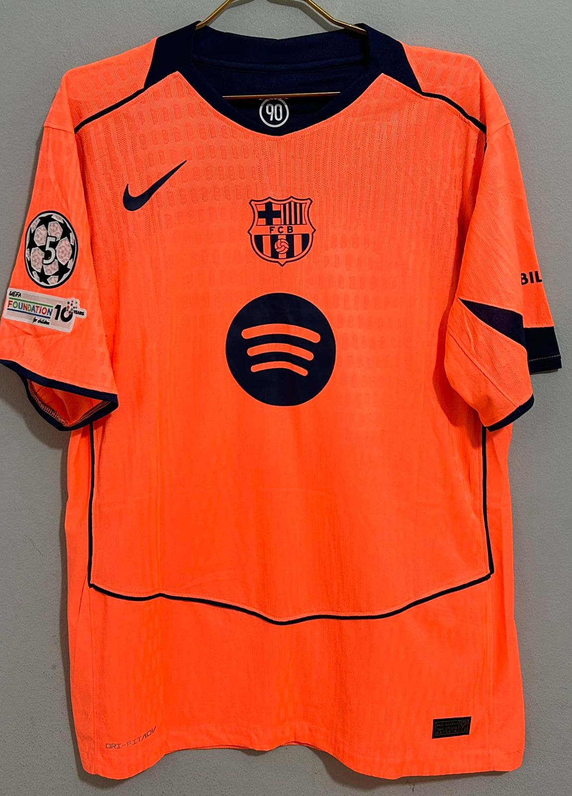 CAMISETA DEL FC BARCELONA 2025/2026 TERCERA EQUIPACION VERSION JUGADOR