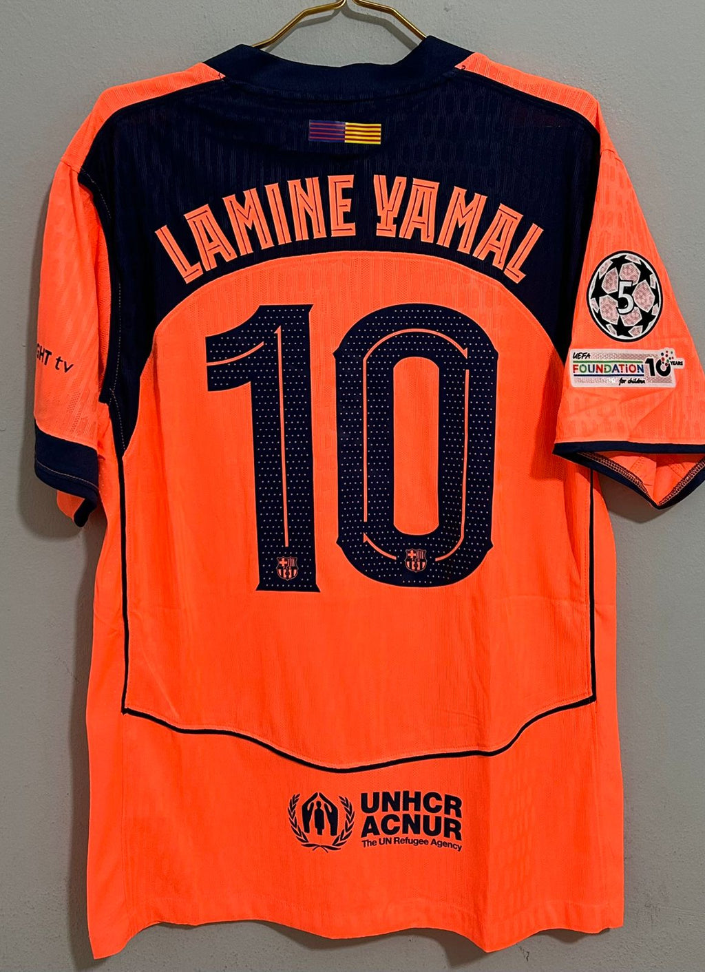 CAMISETA DEL FC BARCELONA 2025/2026 TERCERA EQUIPACION VERSION JUGADOR