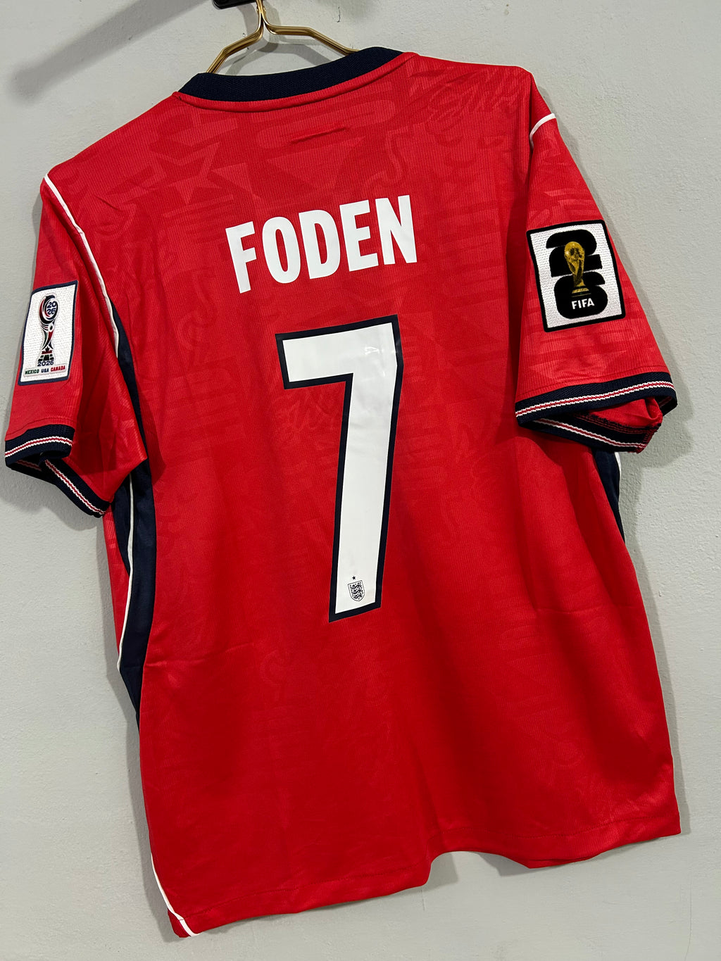 CAMISETA DE LA SELECCIÓN DE INGLATERRA 2026 VISITANTE