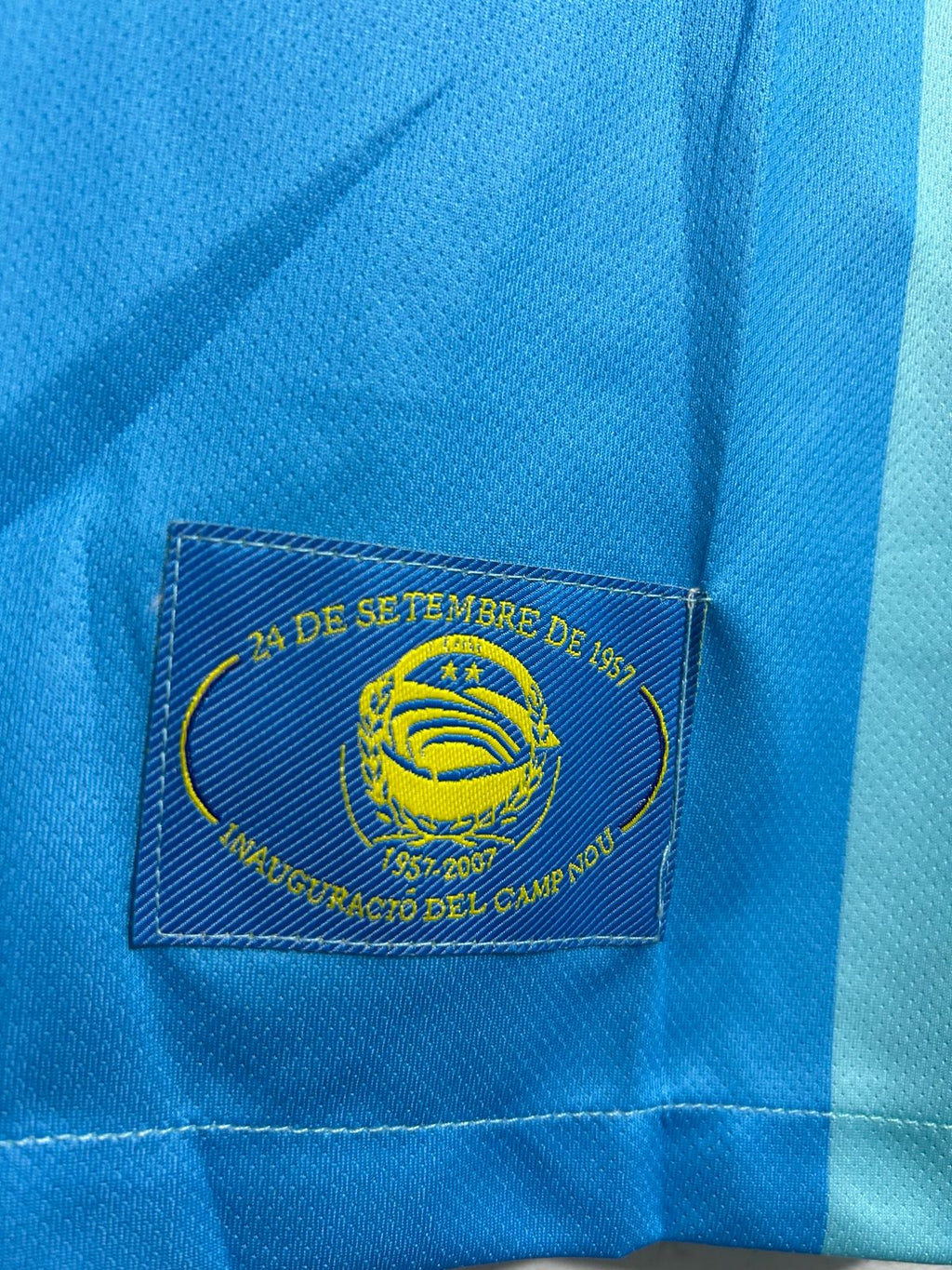 CAMISETA DEL BARCELONA 2007/2008 SEGUNDA EQUIPACION