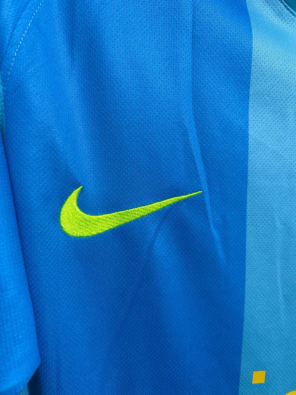 CAMISETA DEL BARCELONA 2007/2008 SEGUNDA EQUIPACION