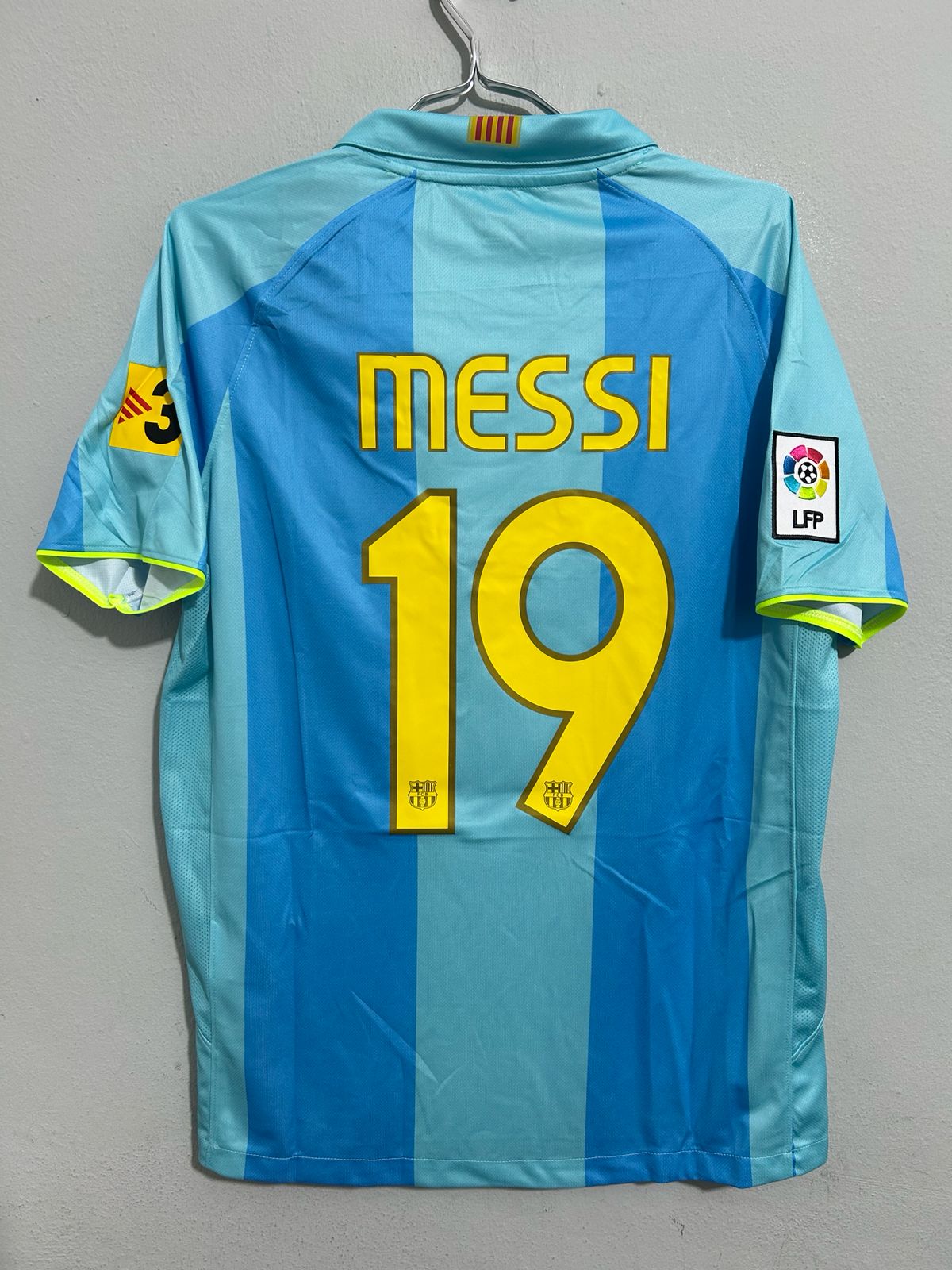 CAMISETA DEL BARCELONA 2007/2008 SEGUNDA EQUIPACION