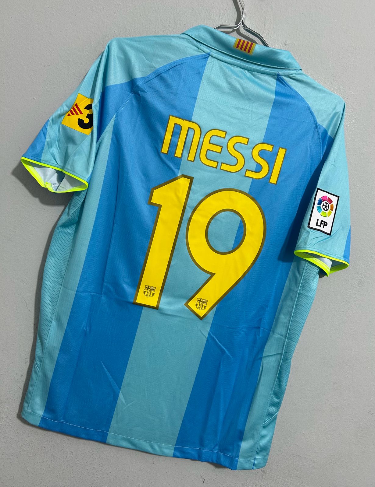 CAMISETA DEL BARCELONA 2007/2008 SEGUNDA EQUIPACION