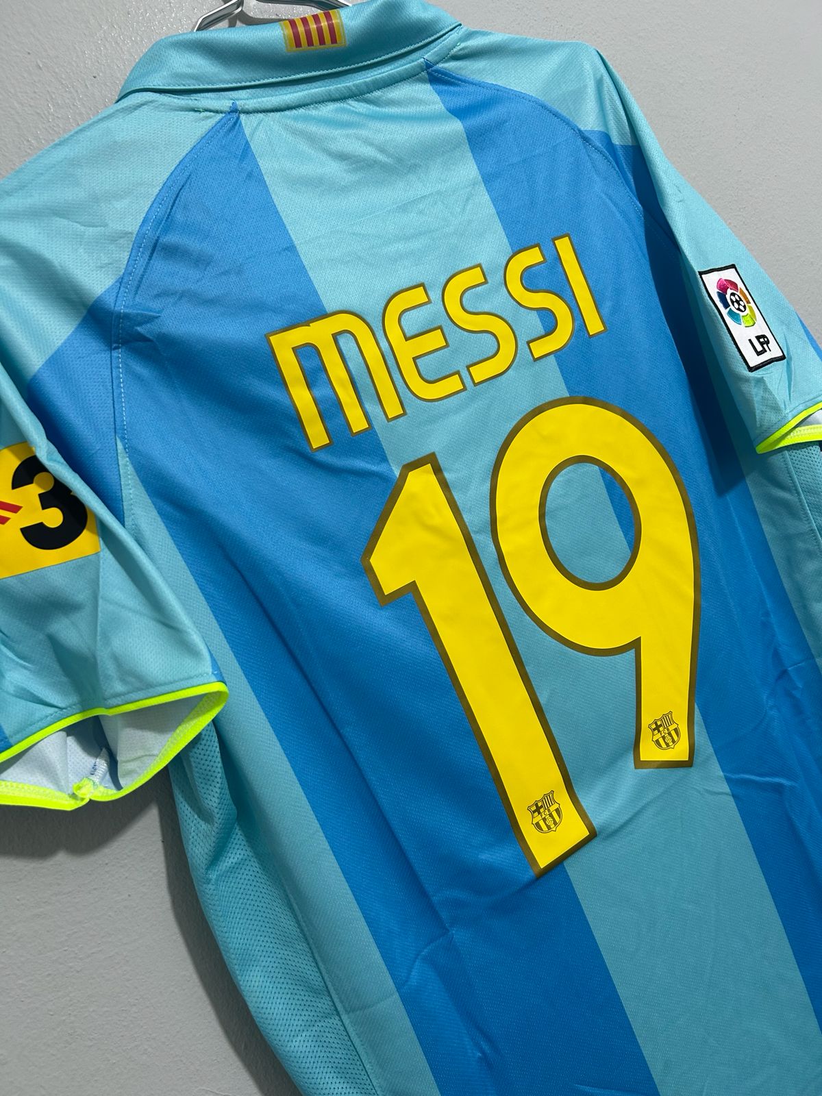 CAMISETA DEL BARCELONA 2007/2008 SEGUNDA EQUIPACION