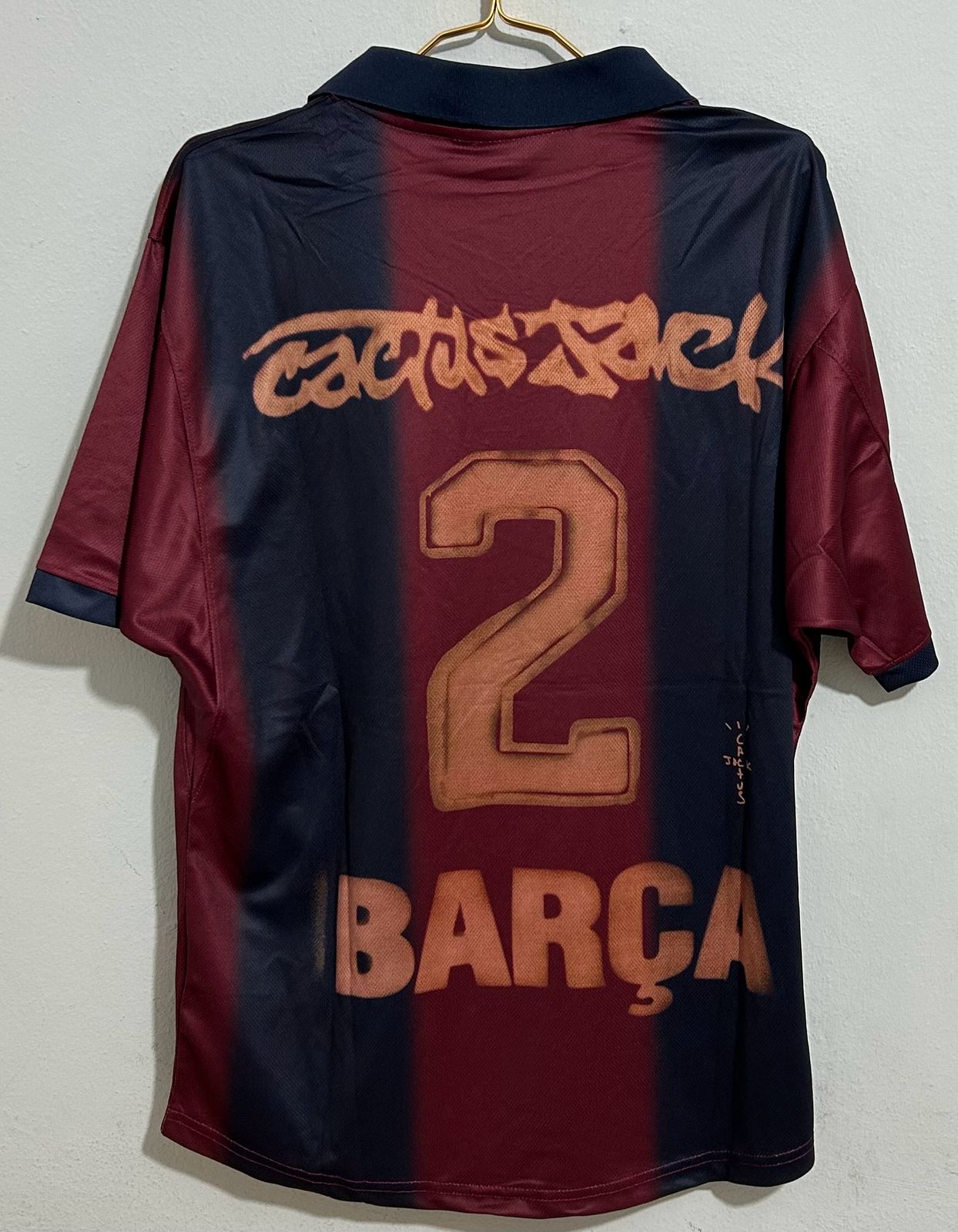 CAMISETA DEL FC BARCELONA 2024/2025 EDICION ESPECIAL TRAVIS SCOTT