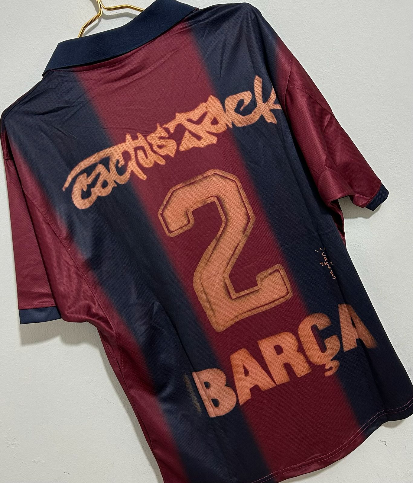 CAMISETA DEL FC BARCELONA 2024/2025 EDICION ESPECIAL TRAVIS SCOTT