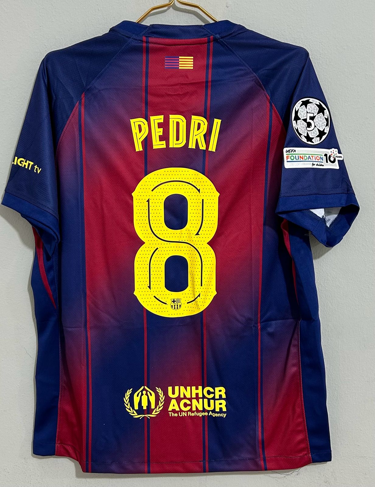 CAMISETA DEL FC BARCELONA 2025/2026 VERSION FAN