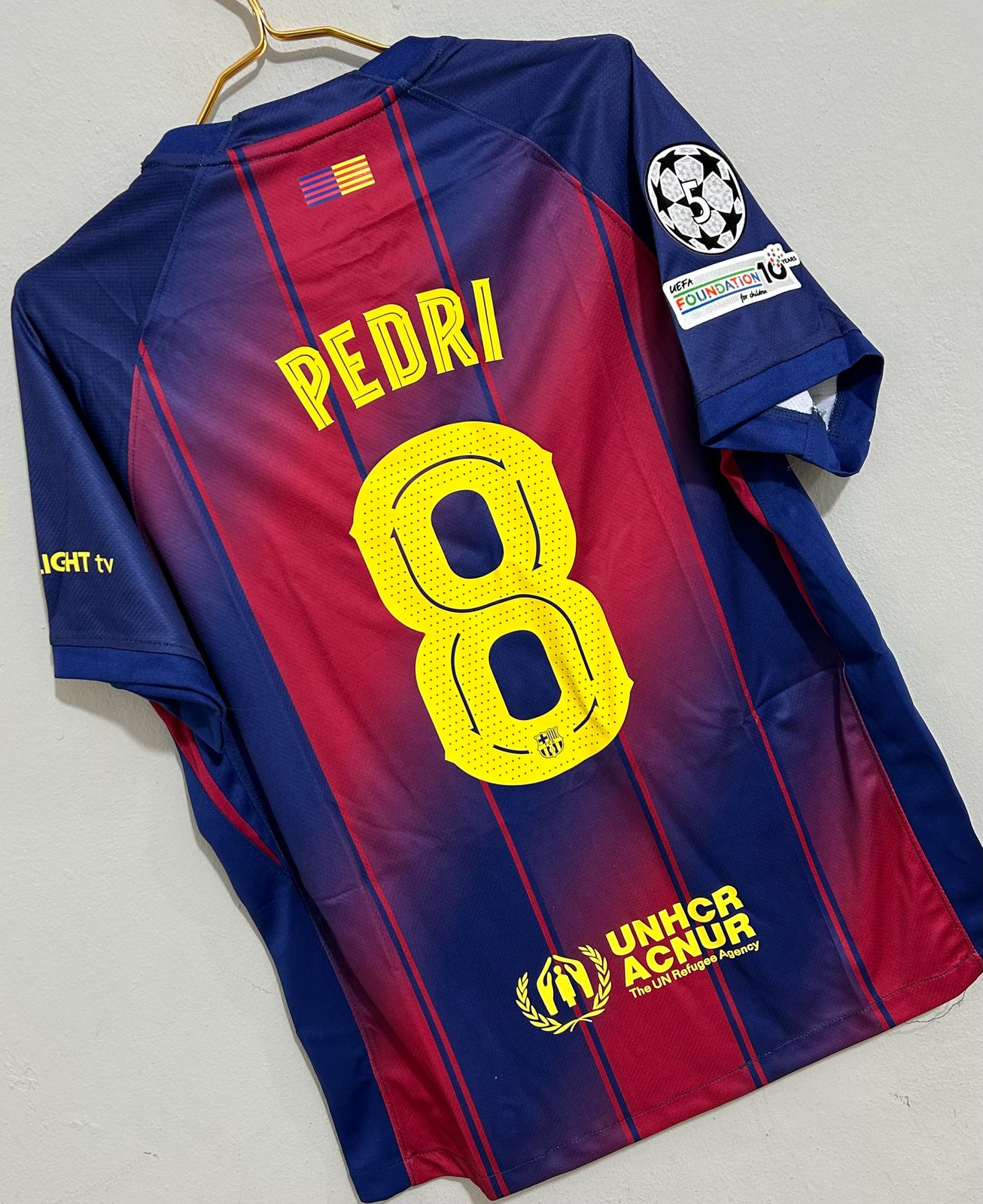 CAMISETA DEL FC BARCELONA 2025/2026 VERSION FAN