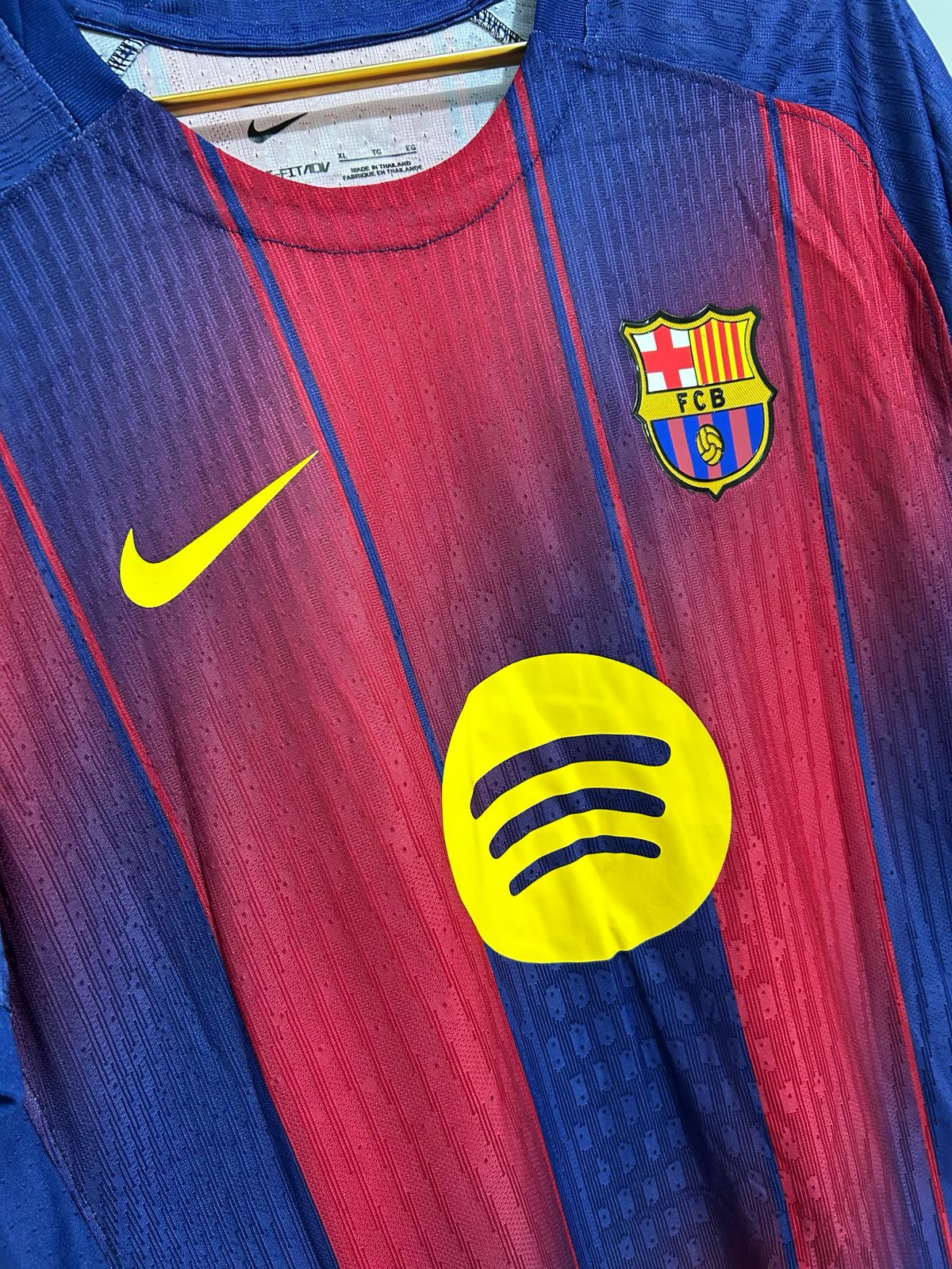 CAMISETA DEL FC BARCELONA 2025/2026 VERSION JUGADOR