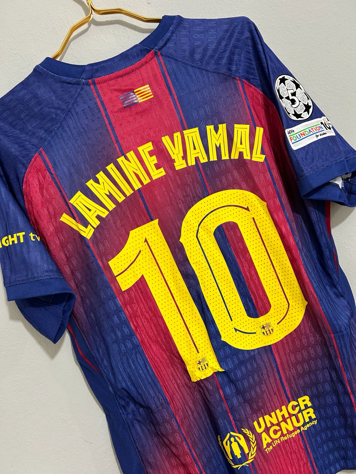 CAMISETA DEL FC BARCELONA 2025/2026 VERSION JUGADOR