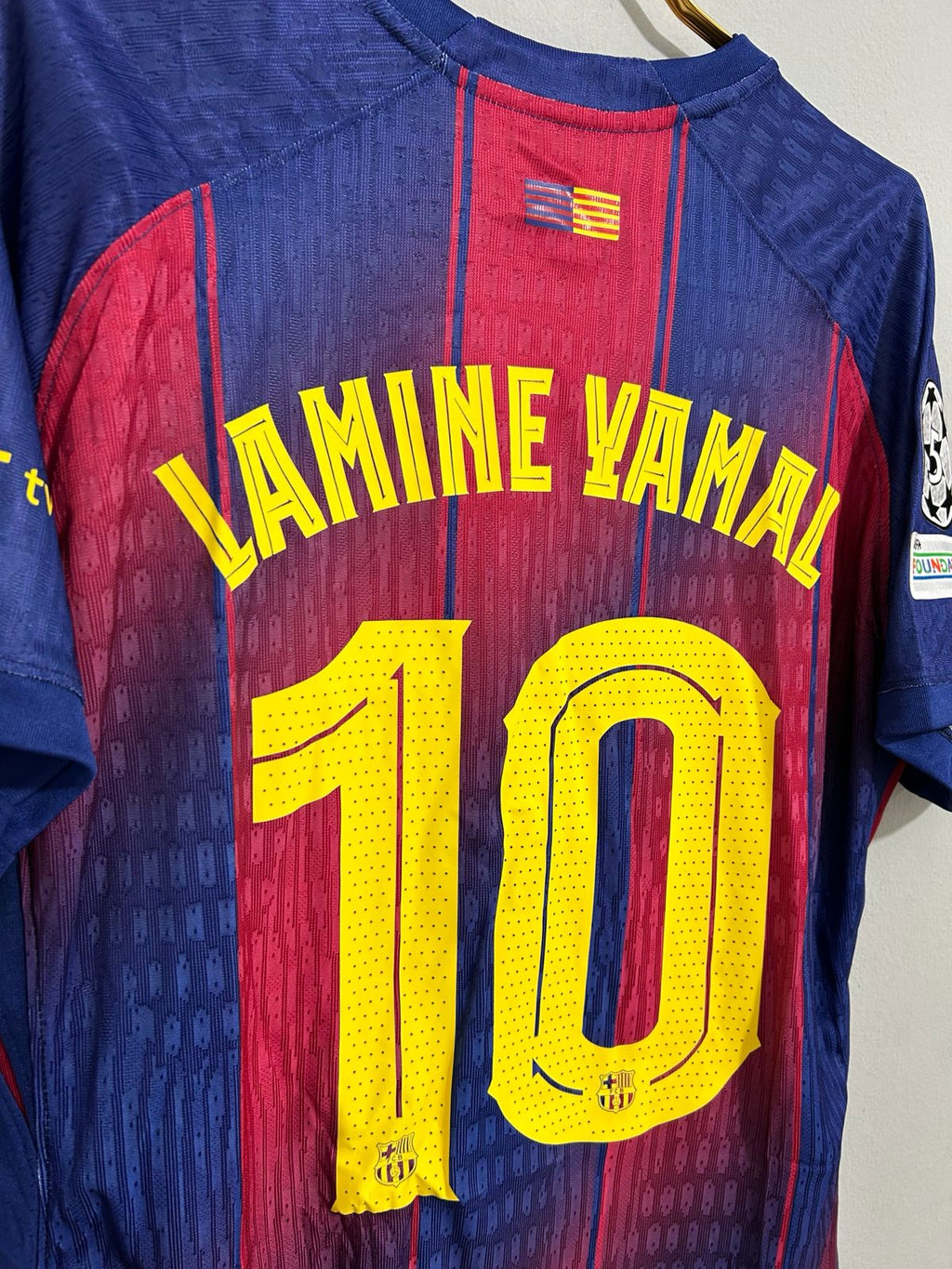 CAMISETA DEL FC BARCELONA 2025/2026 VERSION JUGADOR