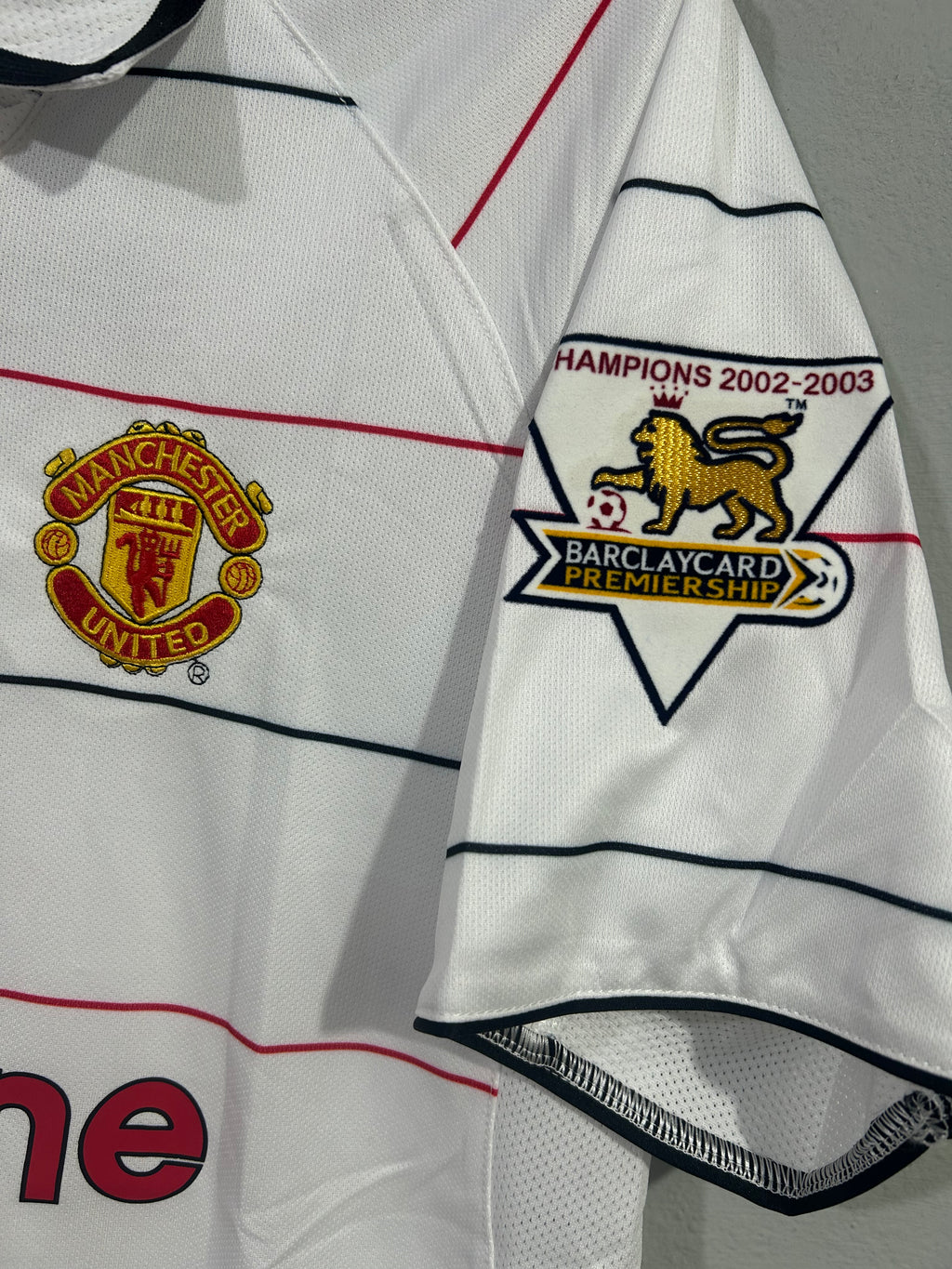 CAMISETA DEL MANCHESTER UNITED 2003/2004 TERCERA EQUIPACIÓN