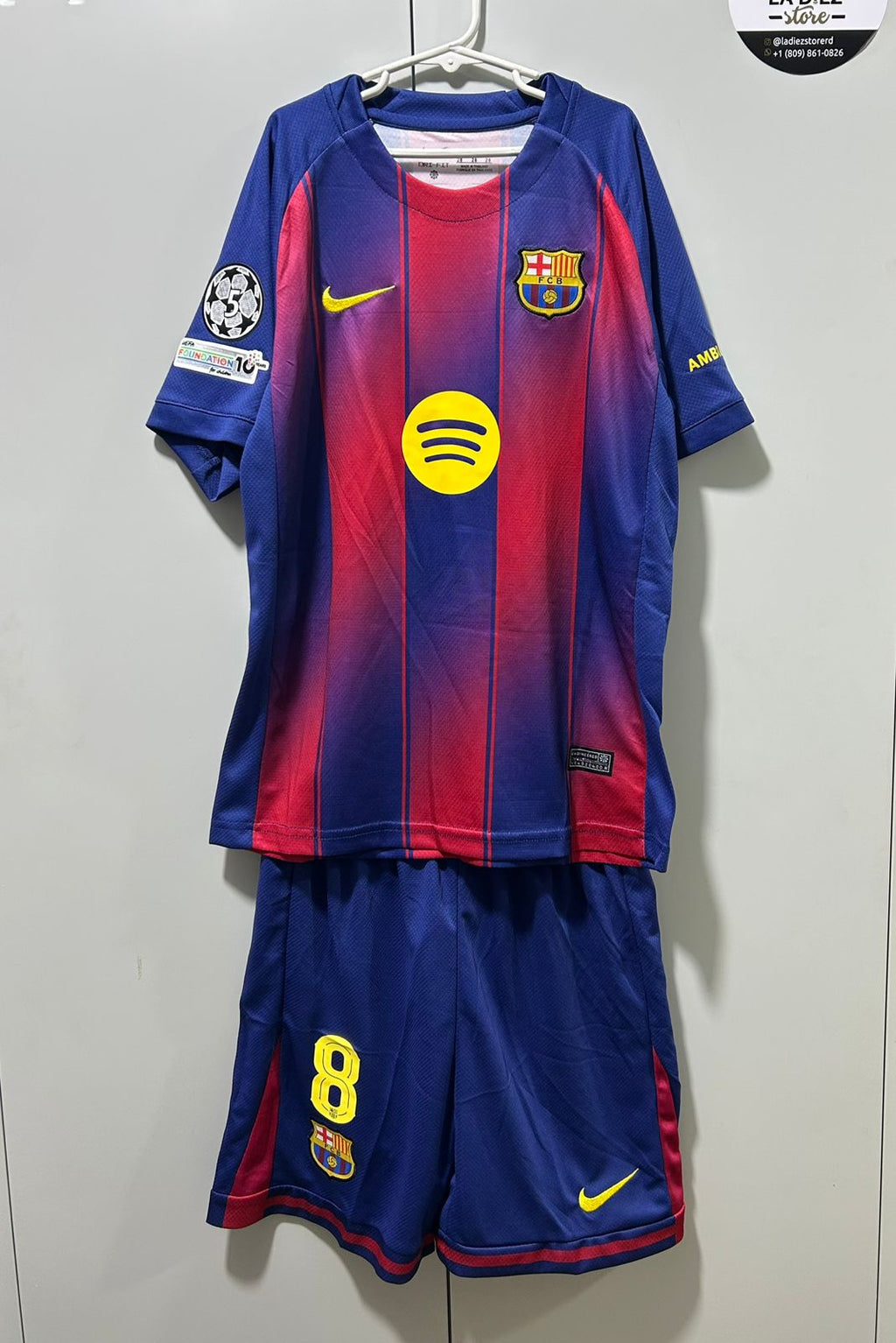 CONJUNTOS PARA NIÑOS DE 3 A 15 AÑOS DEL FC BARCELONA 2025/2026