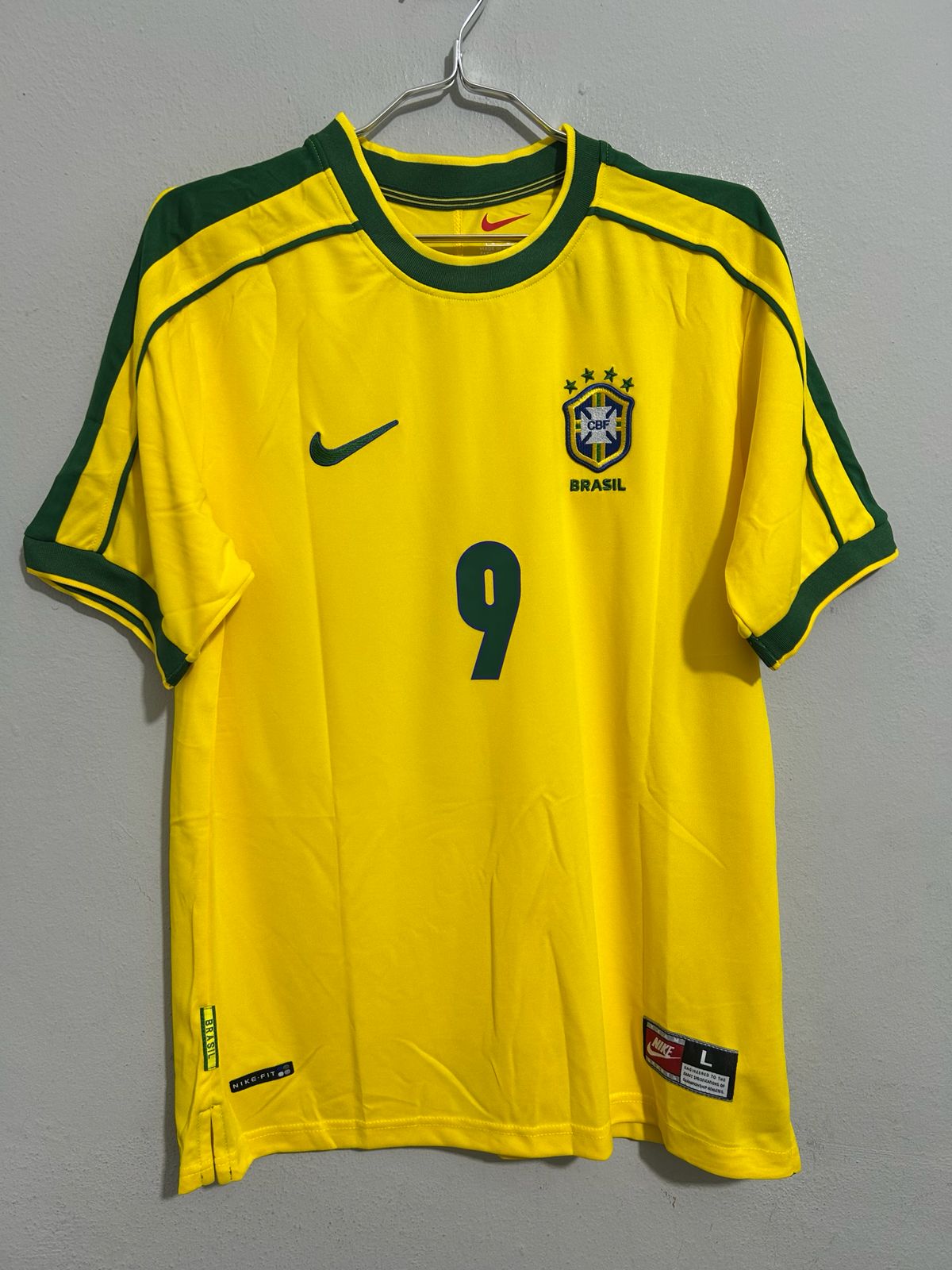 CAMISETA DE BRASIL 1998 HOME