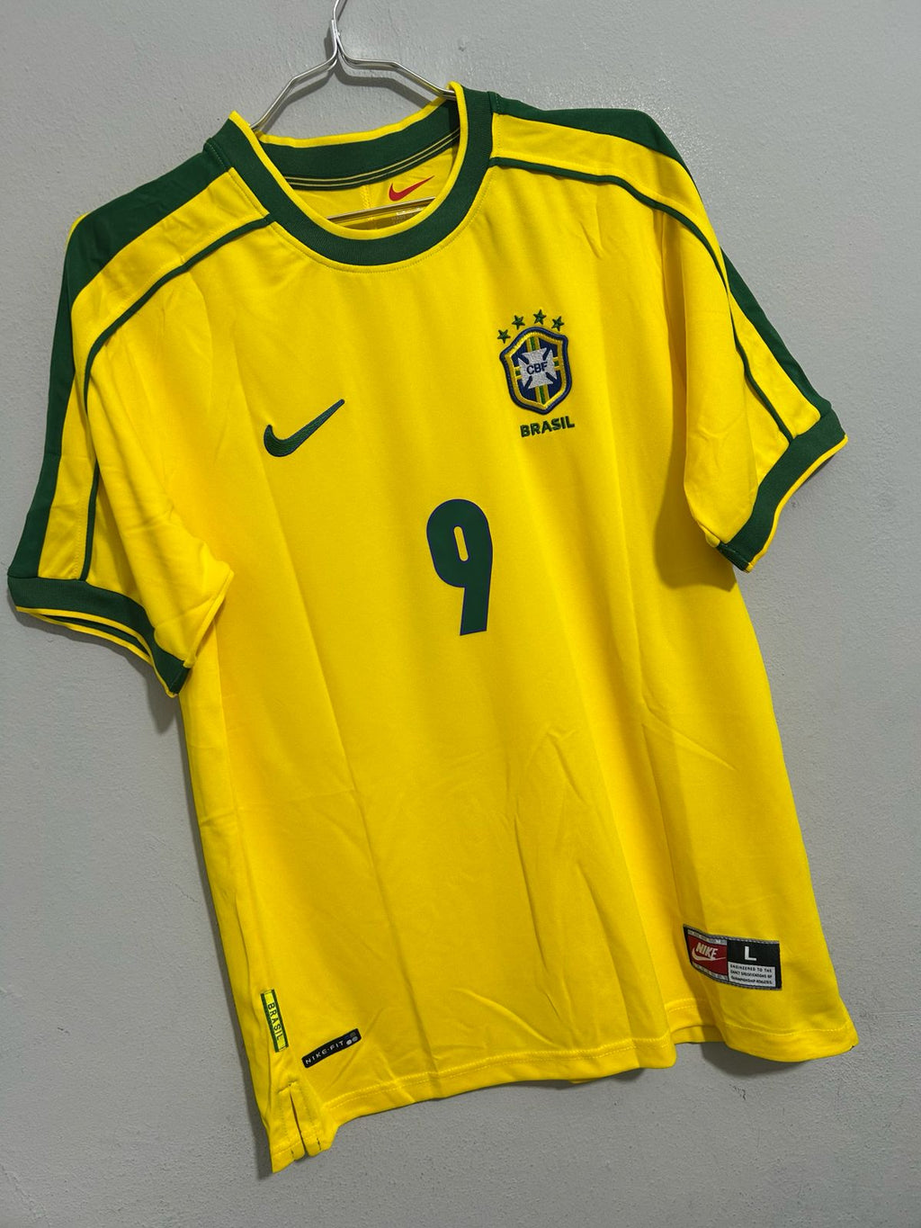 CAMISETA DE BRASIL 1998 HOME
