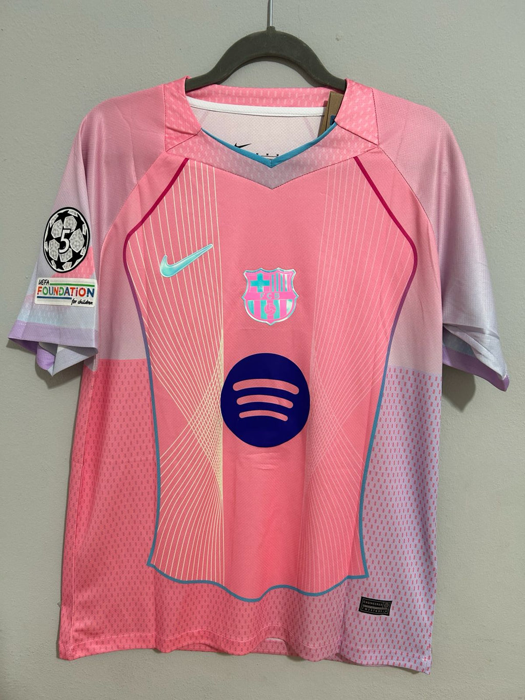 CAMISETA DEL FC BARCELONA 2025/2026 EDICION ROSA