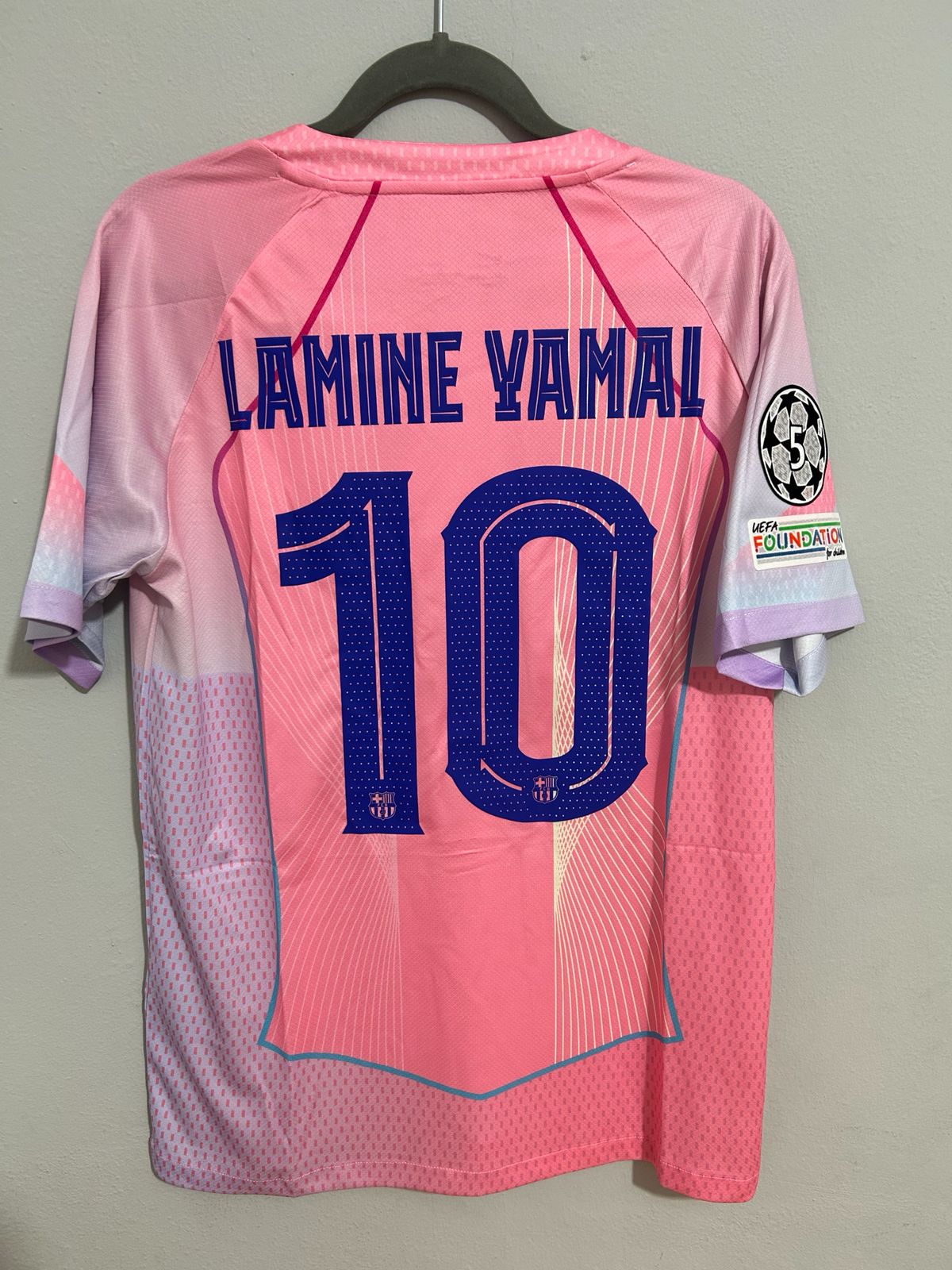 CAMISETA DEL FC BARCELONA 2025/2026 EDICION ROSA