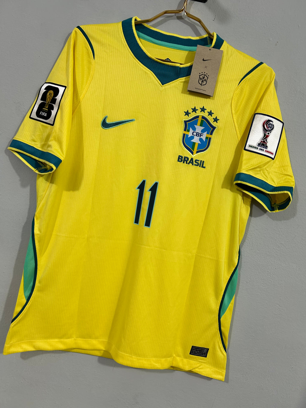 CAMISETA DE LA SELECCION DE BRASIL HOME 2026