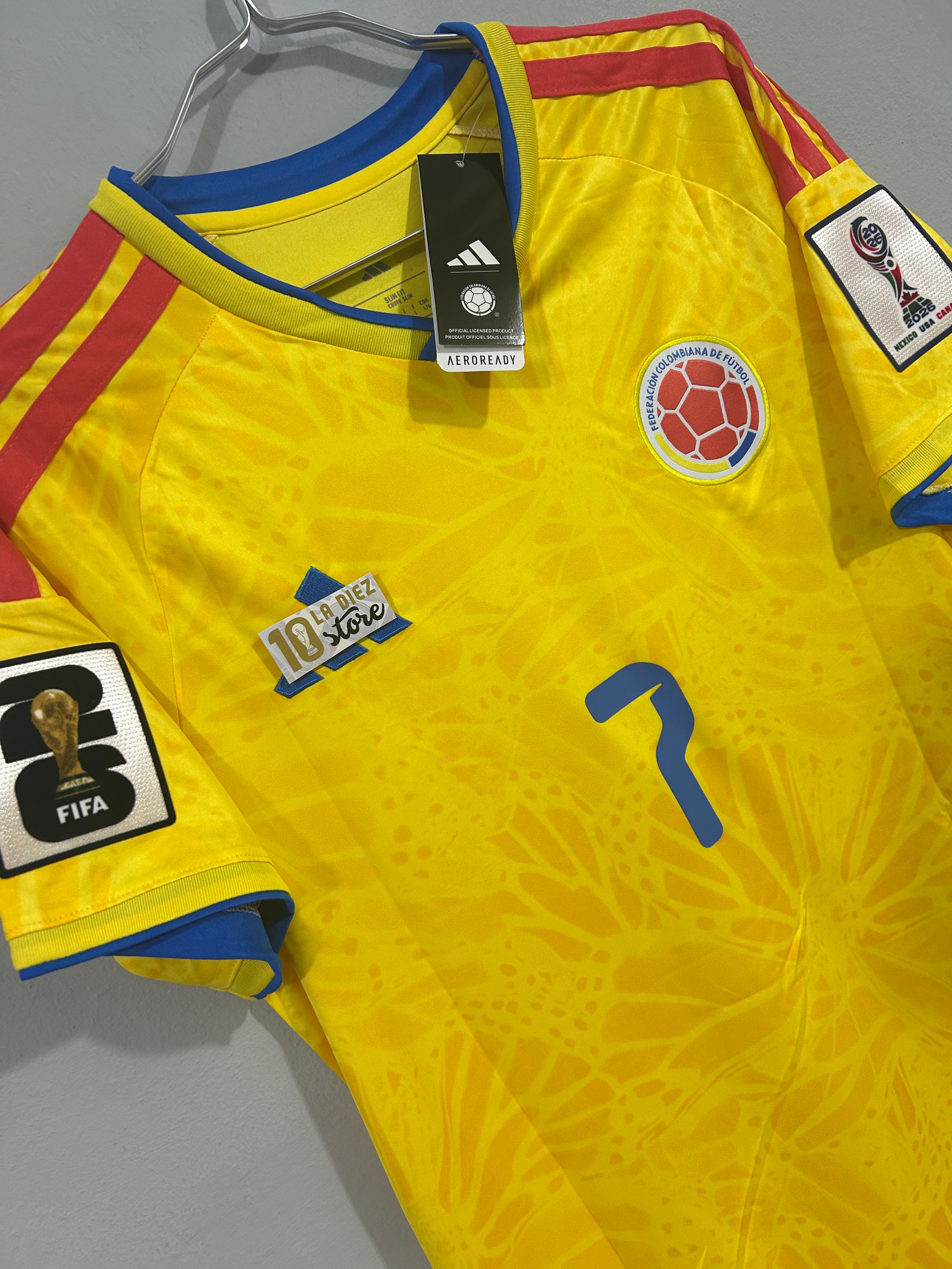 CAMISETA DE LA SELECCION COLOMBIA 2026 HOME