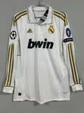 CAMISETA DEL REAL MADRID 2011/2012 HOME MANGA LARGA