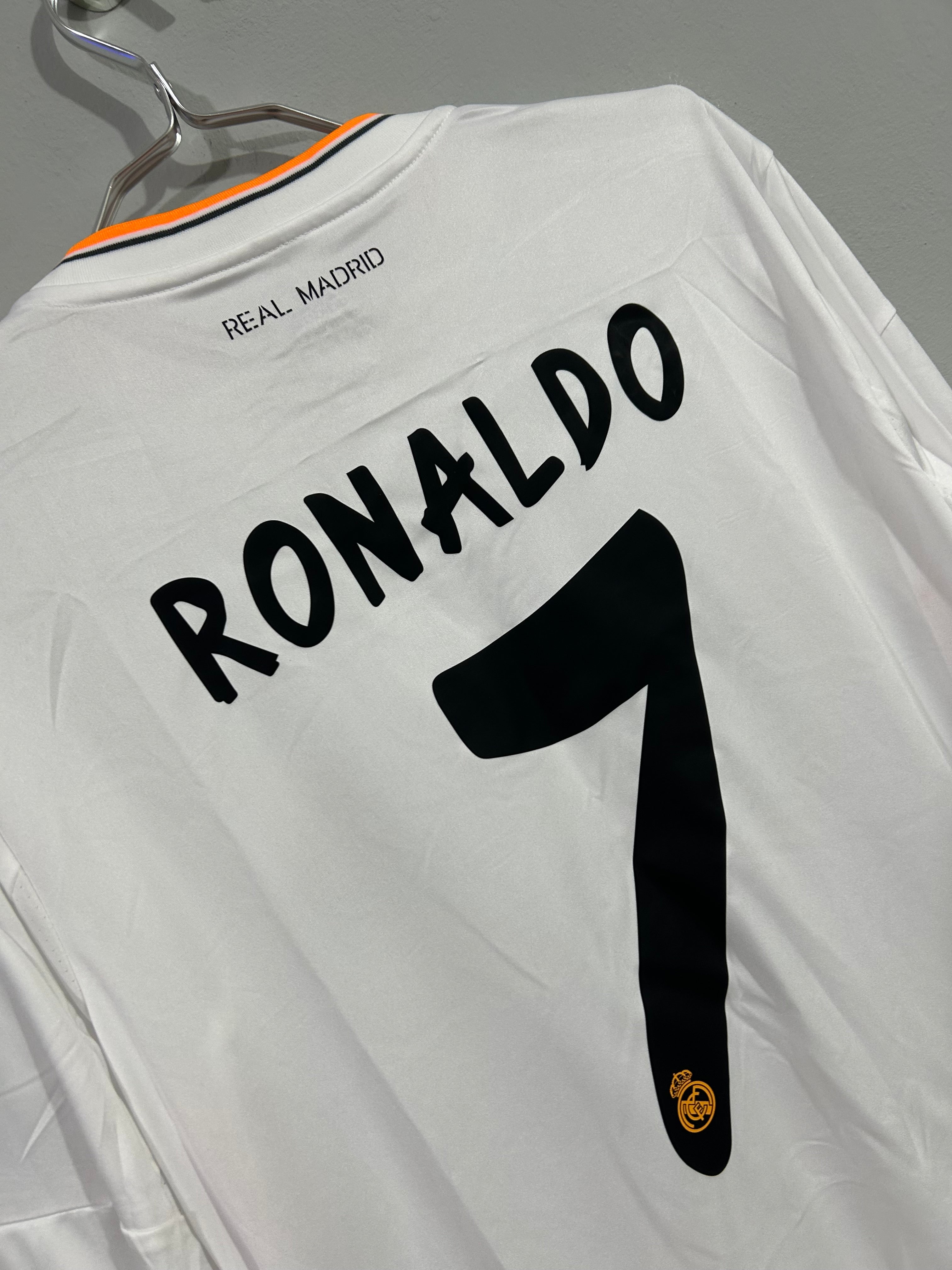 CAMISETA DEL REAL MADRID 2013/2014 HOME MANGA LARGA