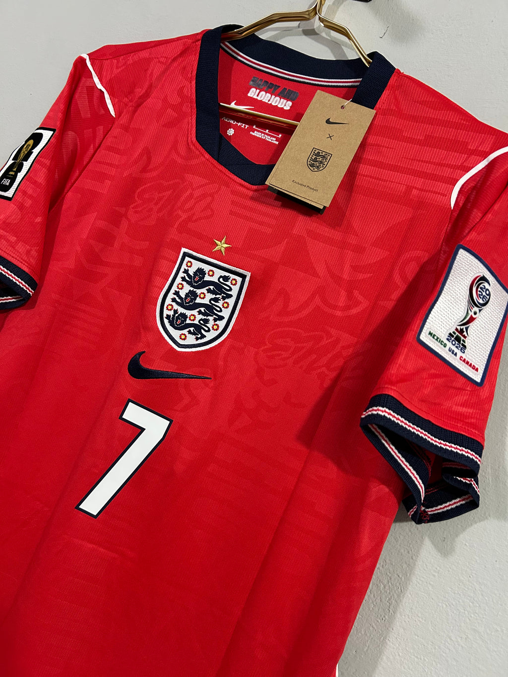 CAMISETA DE LA SELECCIÓN DE INGLATERRA 2026 VISITANTE