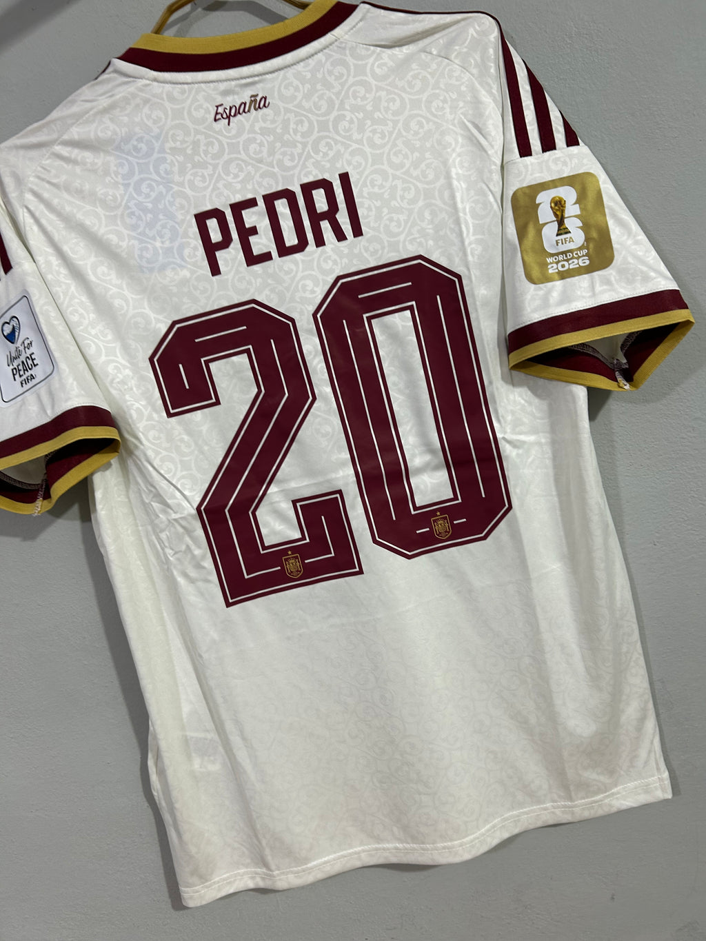 CAMISETA DE LA SELECCIÓN DE ESPAÑA VISITANTE 2026