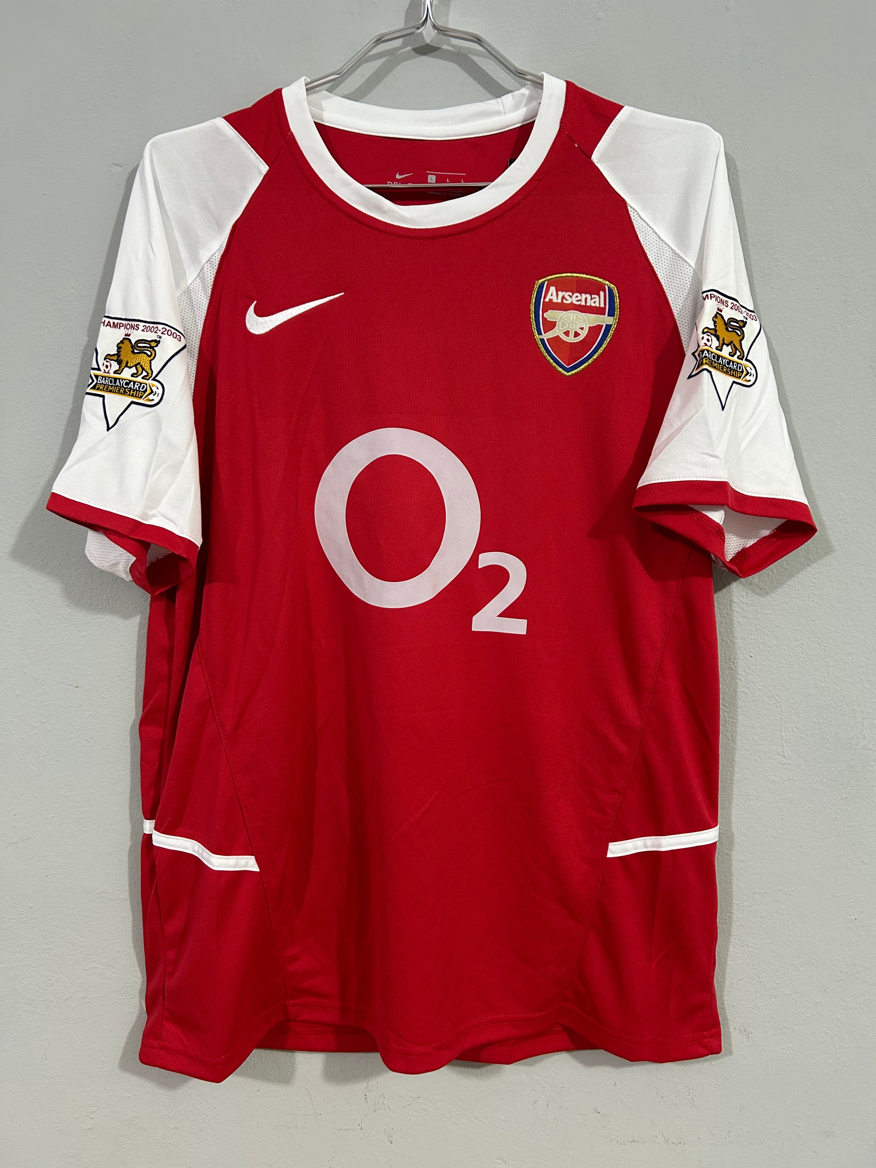 CAMISETA DEL ARSENAL 2003-2004 HOME