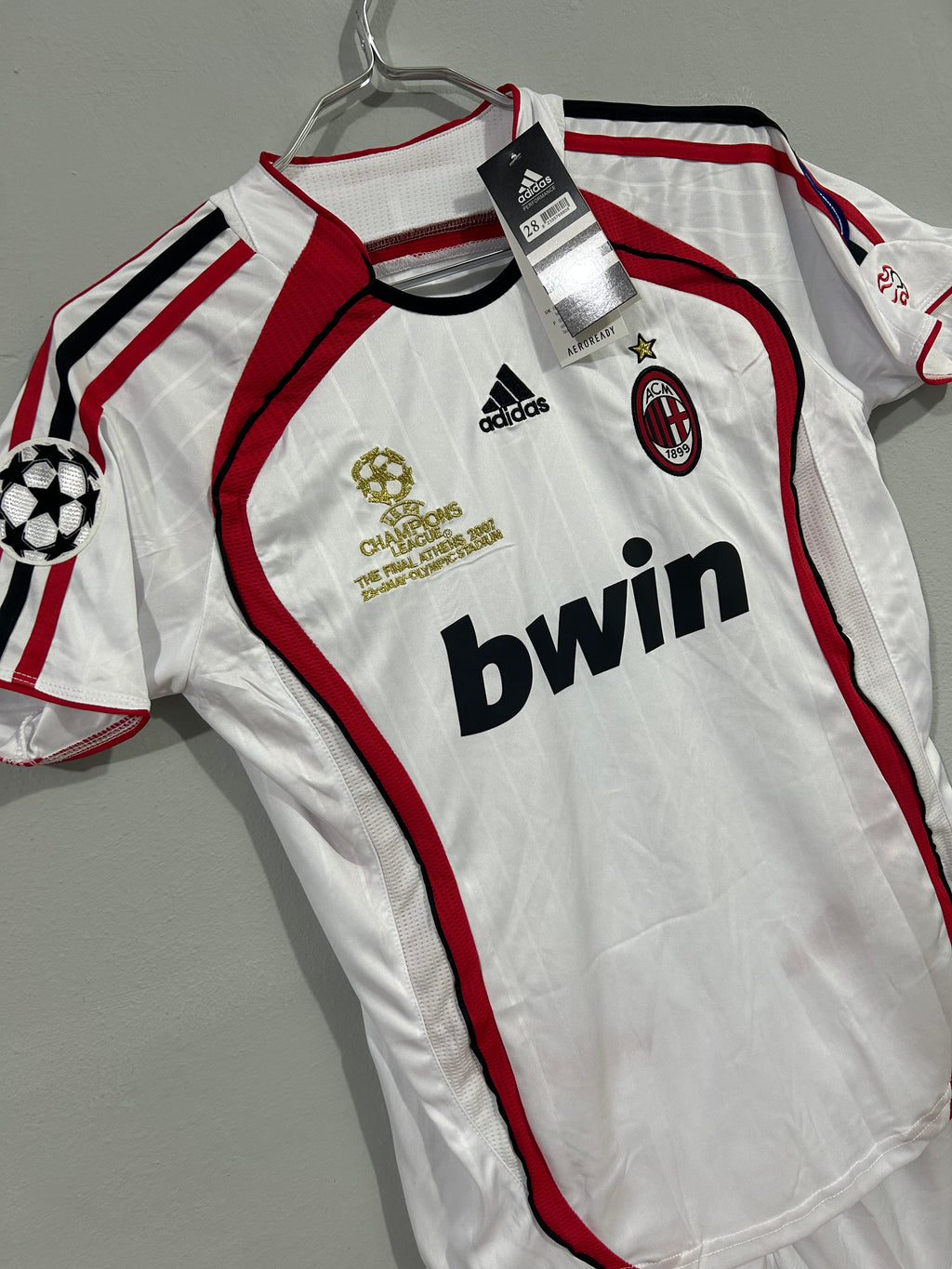 CONJUNTOS PARA NIÑOS DE 13 A 15 AÑOS DE AC MILAN 2007 AWAY