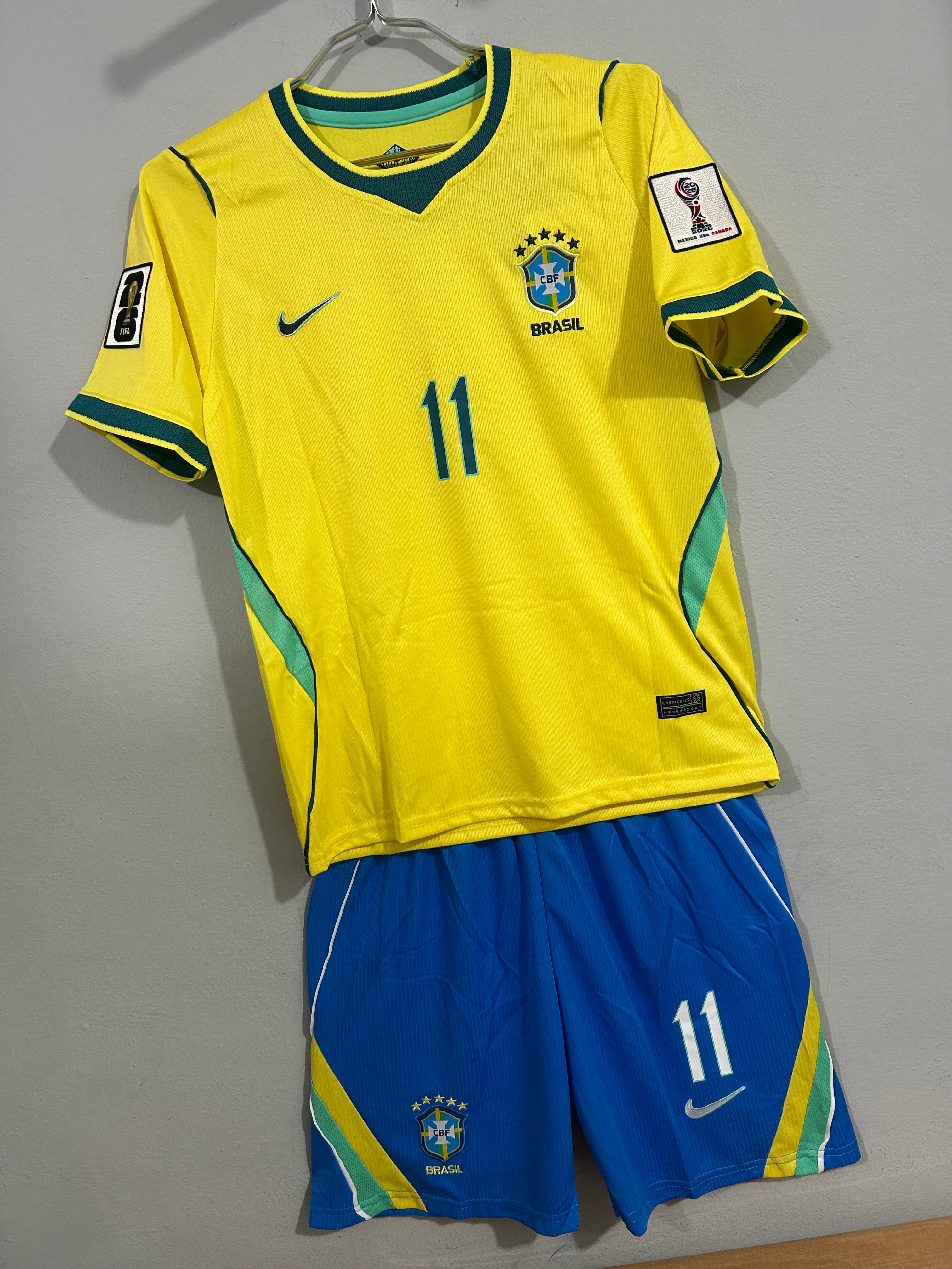 CONJUNTO PARA NIÑOS SELECCIÓN DE BRASIL 2026