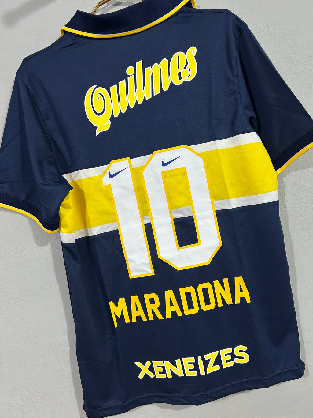 CAMISETA DE BOCA JUNIORS 1996/1997 ULTIMA UTILIZADA POR MARADONA