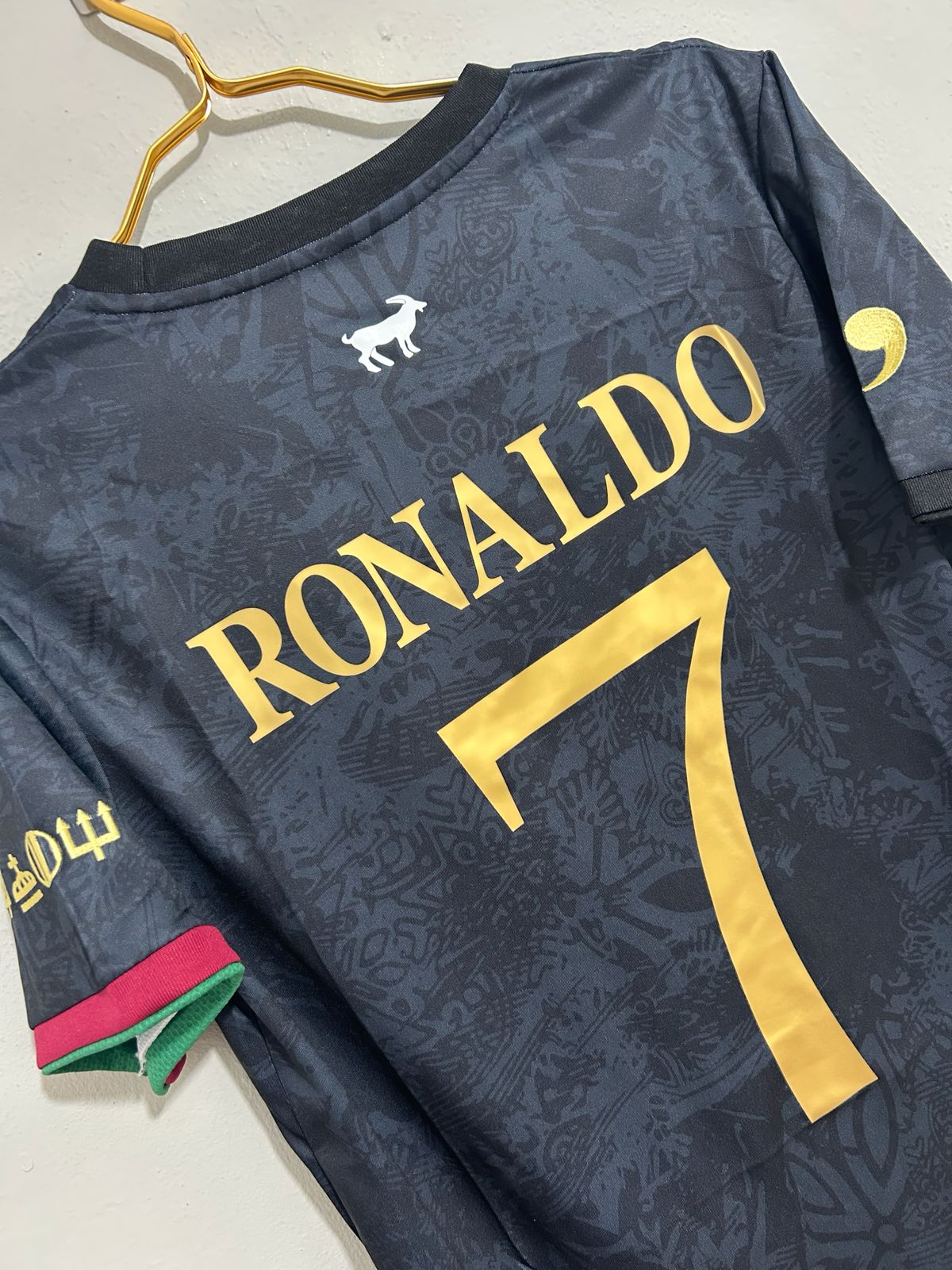 CAMISETA EDICION ESPECIAL GOAT 🐐 HOMENAJE A CRISTIANO RONALDO