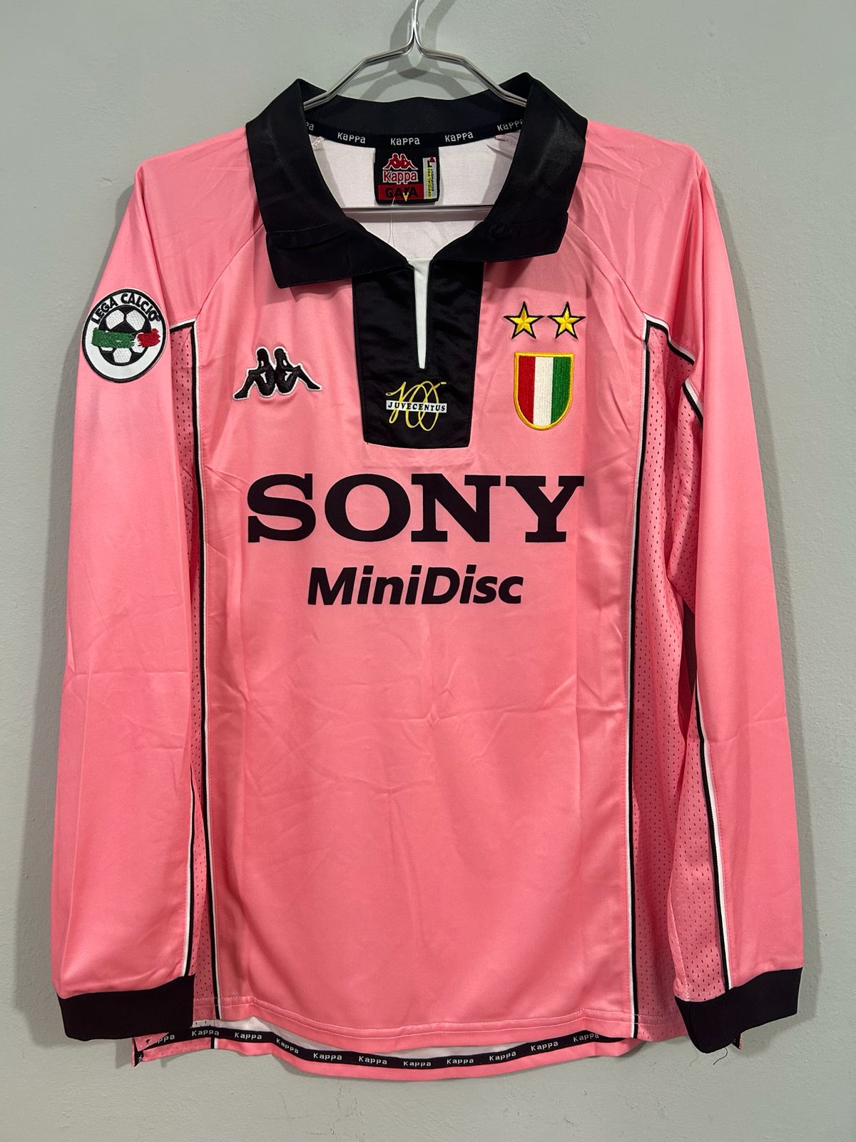 CAMISETA DE LA JUVENTUS 1997/1998 EDICION ESPECIAL CENTENARIO MANGA LARGA