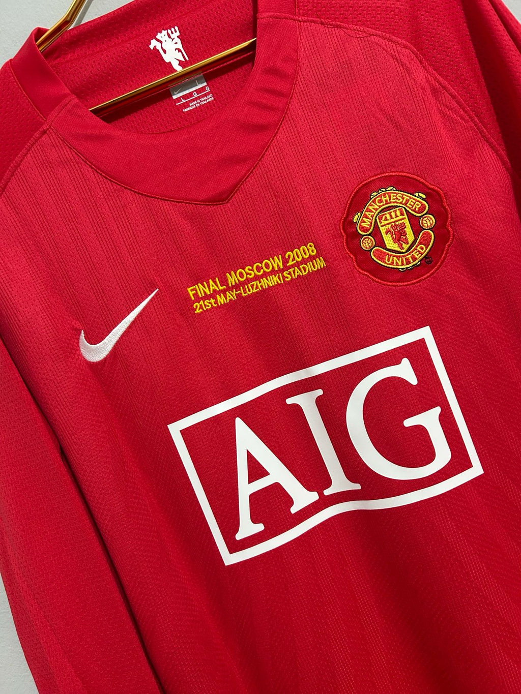 CAMISETA DEL MANCHESTER UNITED 2008 HOME