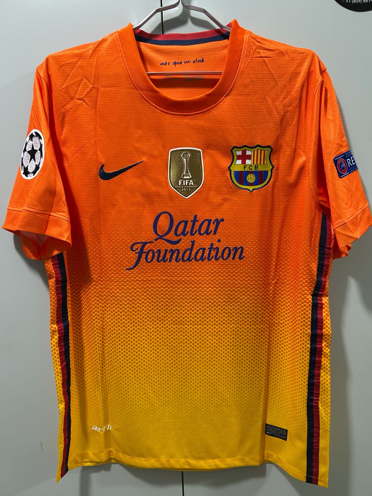 CAMISETA DEL BARCELONA 2012/2013 SEGUNDA EQUIPACION