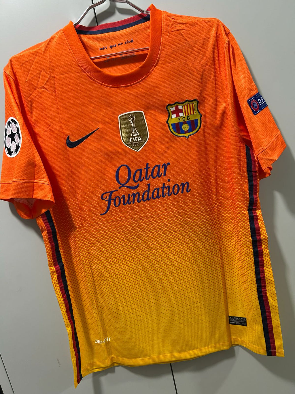 CAMISETA DEL BARCELONA 2012/2013 SEGUNDA EQUIPACION