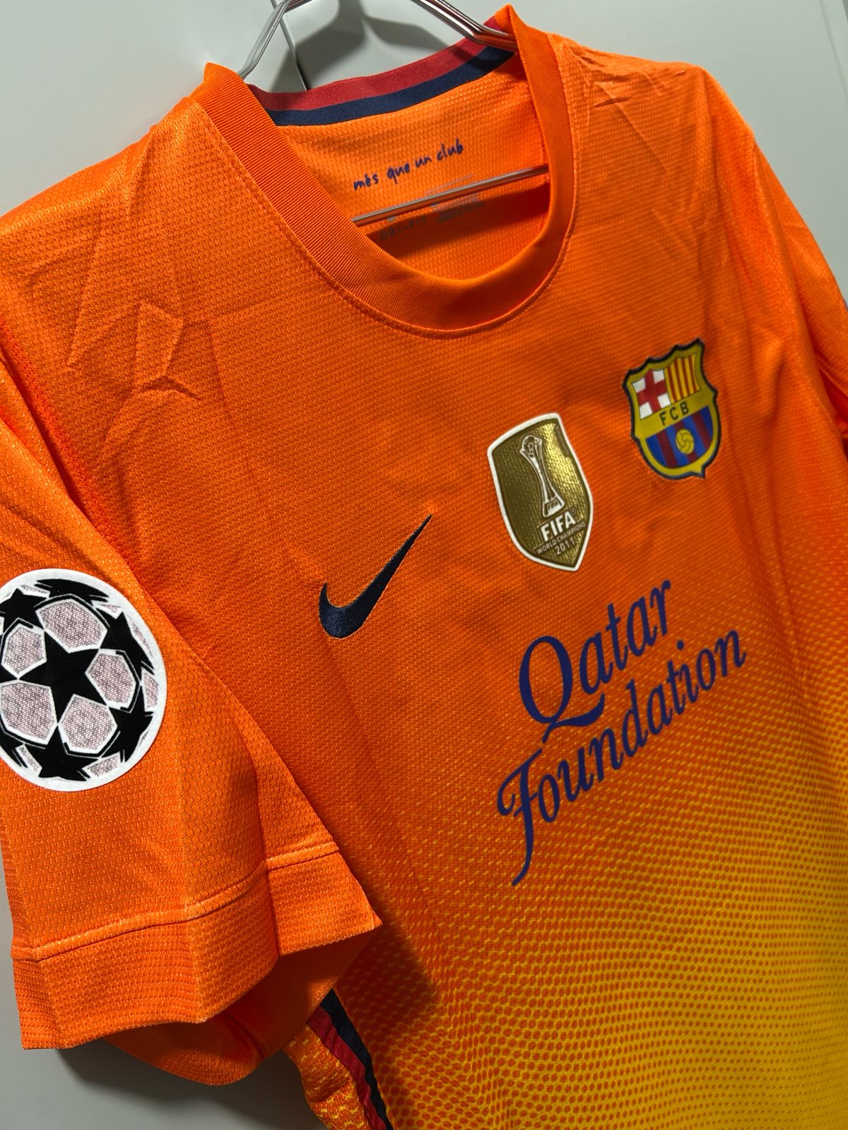 CAMISETA DEL BARCELONA 2012/2013 SEGUNDA EQUIPACION