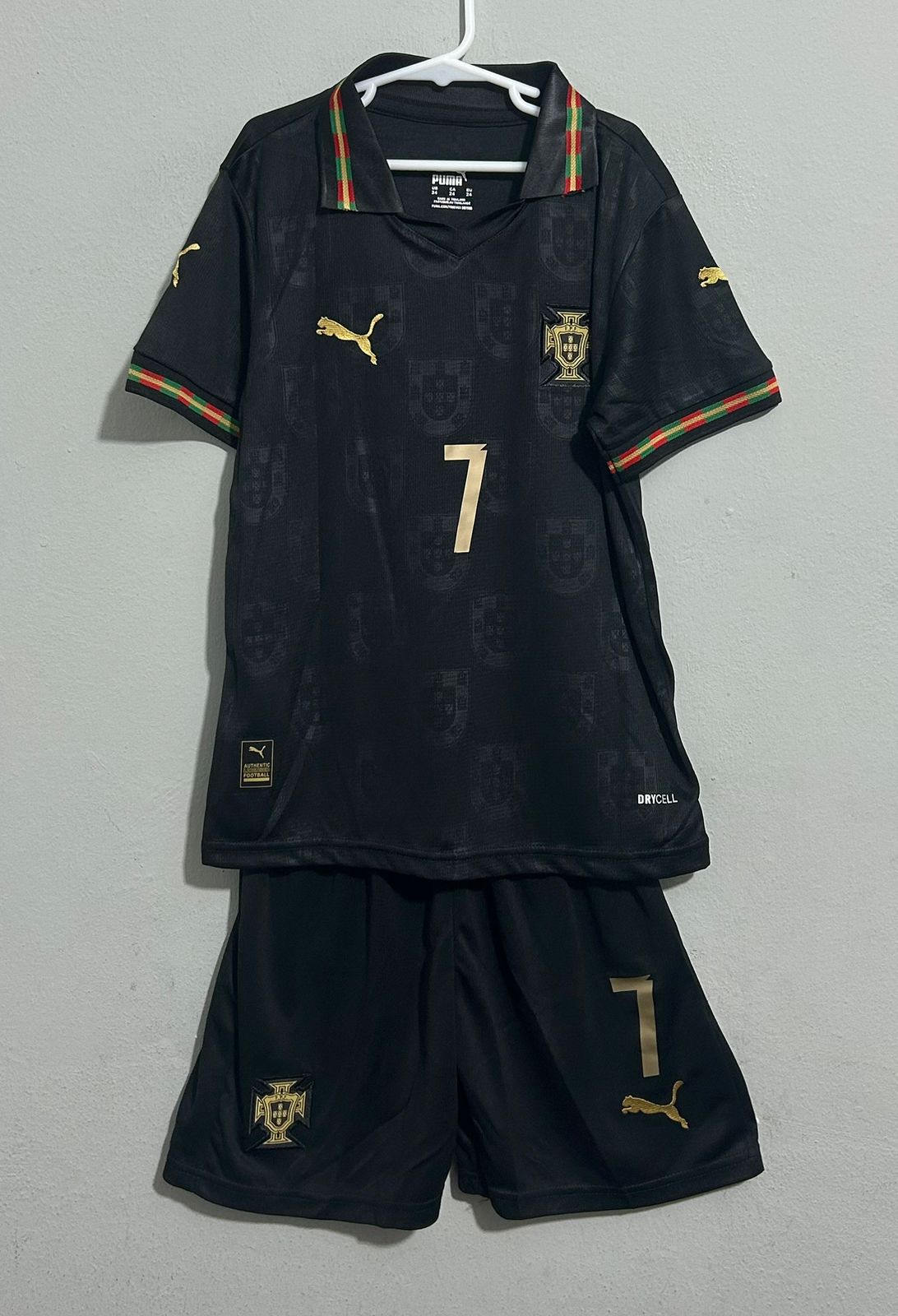 CONJUNTOS PARA NIÑOS DE 3 A 15 AÑOS DE PORTUGAL 2026 AWAY