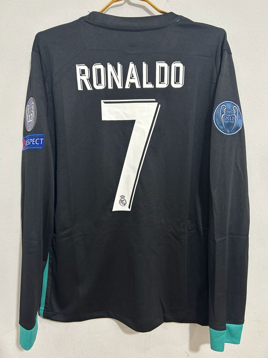 CAMISETA DEL REAL MADRID  2017/2018 SEGUNDA EQUIPACION