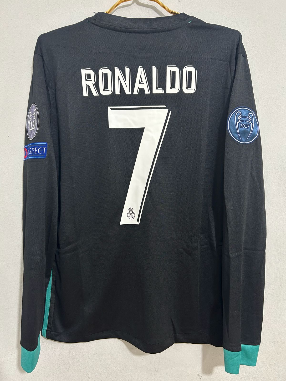 CAMISETA DEL REAL MADRID  2017/2018 SEGUNDA EQUIPACION