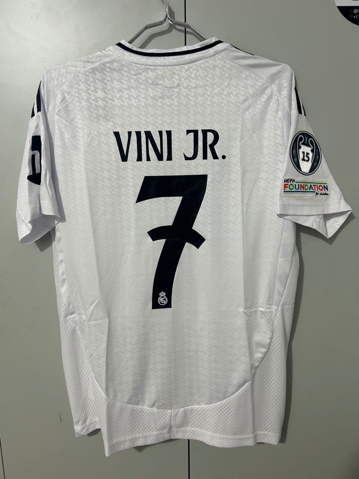 CAMISETA DEL REAL MADRID 2024/2025 HOME VERSION FAN