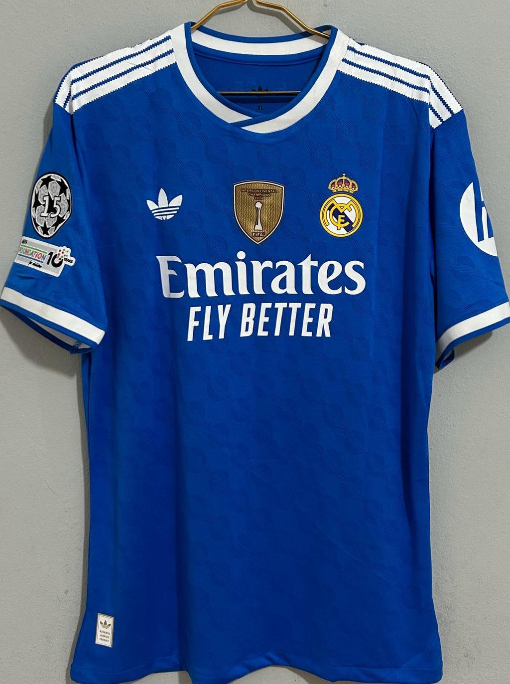CAMISETA DEL REAL MADRID 2025/2026 TERCERA EQUIPACION VERSION JUGADOR