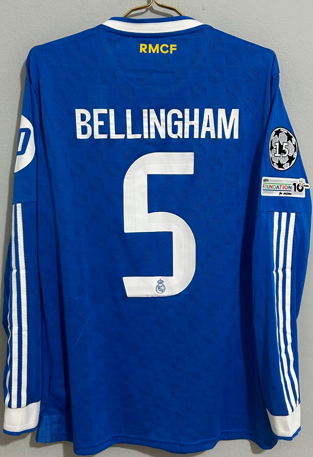 CAMISETA DEL REAL MADRID 2025/2026 TERCERA EQUIPACION VERSION JUGADOR MANGA LARGA