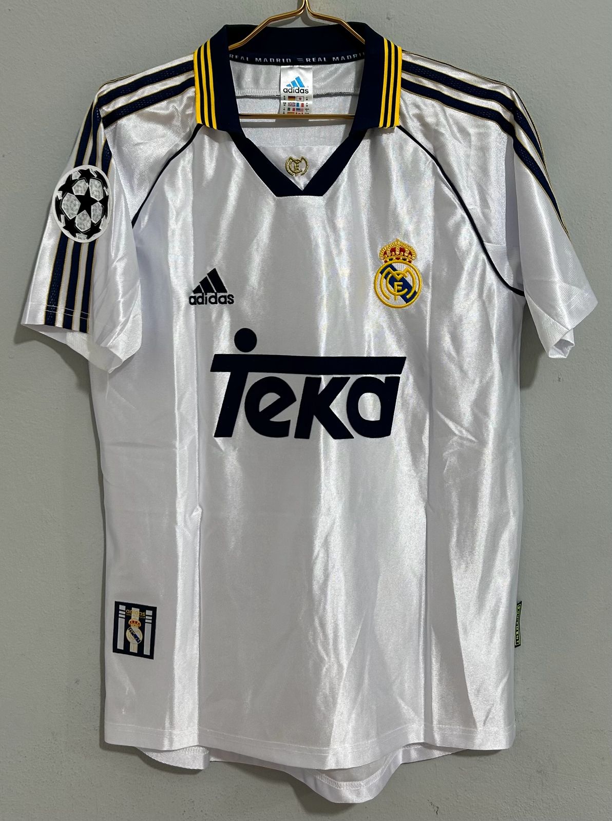 CAMISETA DEL REAL MADRID 1999/2000 HOME