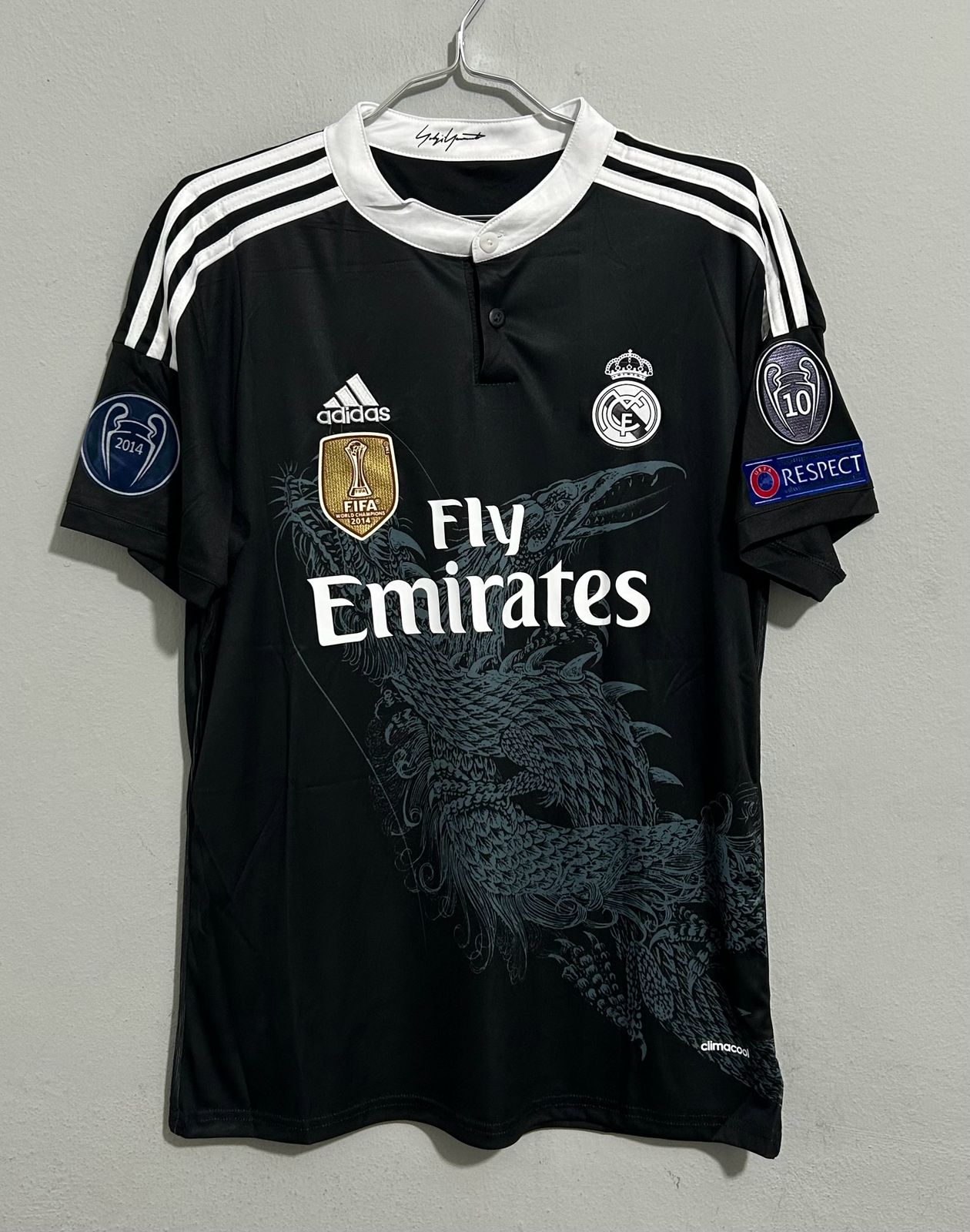 CAMISETA DEL REAL MADRID 2014/2015 TERCERA EQUIPACION EDICION ESPECIAL Yohji Yamamoto