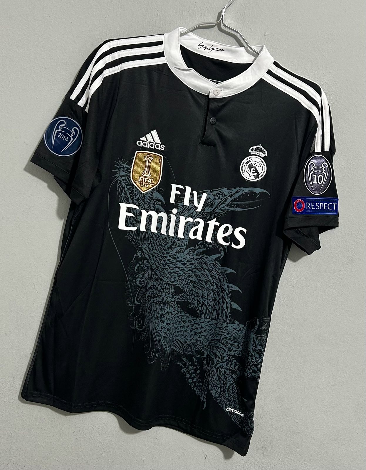 CAMISETA DEL REAL MADRID 2014/2015 TERCERA EQUIPACION EDICION ESPECIAL Yohji Yamamoto
